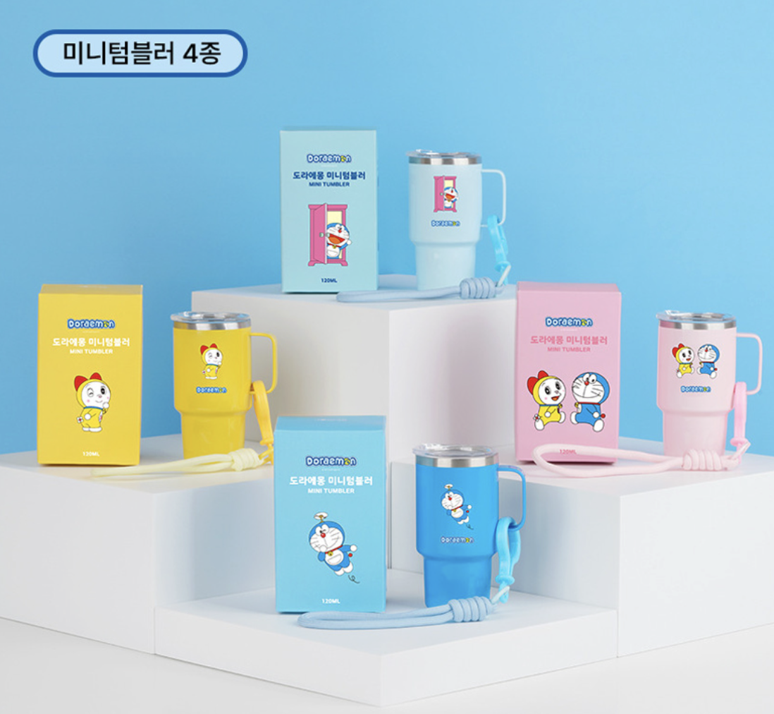 韓國 Joonie x 哆啦A夢 迷你保溫杯 120ml ｜Mini Tumbler