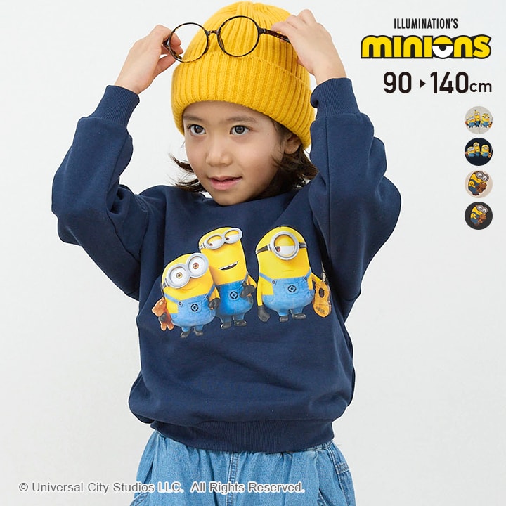 🆕【⭐訂購⭐】 🇯🇵日本直送 🌀#Minions 印花/刺繡衛衣［4款選］🌀[PLIA-0132]  [261017]