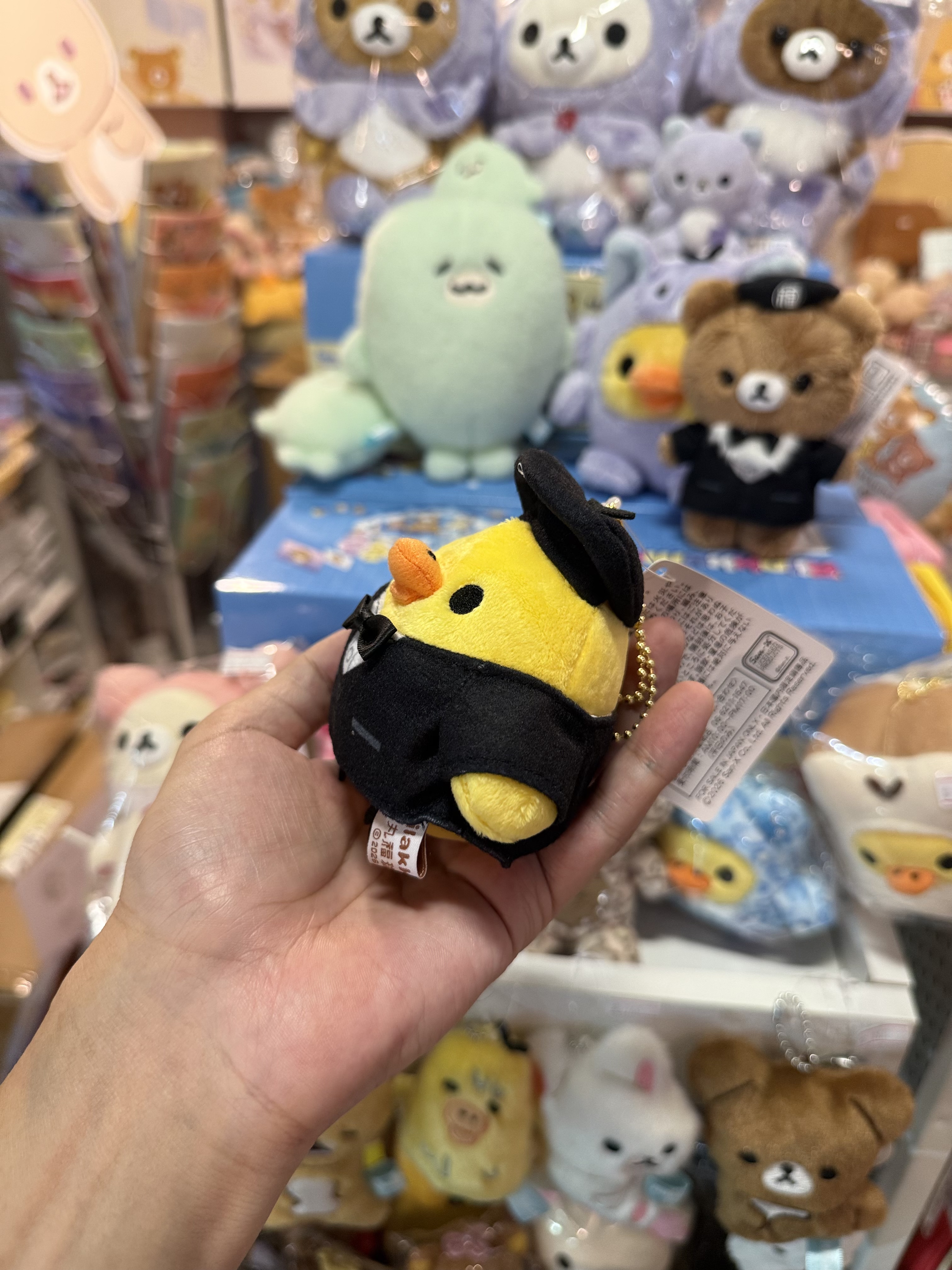 《現貨》全新日本Rilakkuma x 丸福珈琲店店員造型掛飾