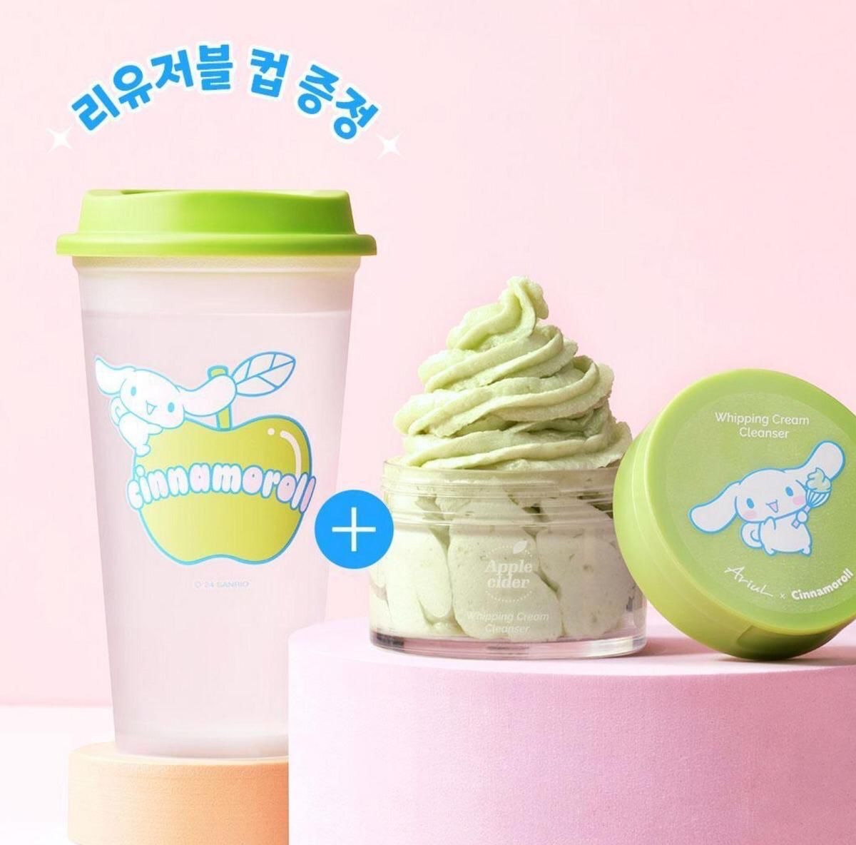 *🇰🇷韓國 Ariul X 肉桂狗 蘋果卸妝潔面膏 100ml 限定版套裝*