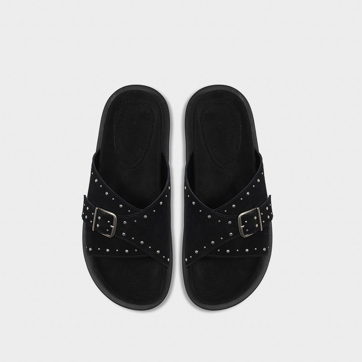 [KHIHO] SOLI BUCKLE SLIDE (2種)