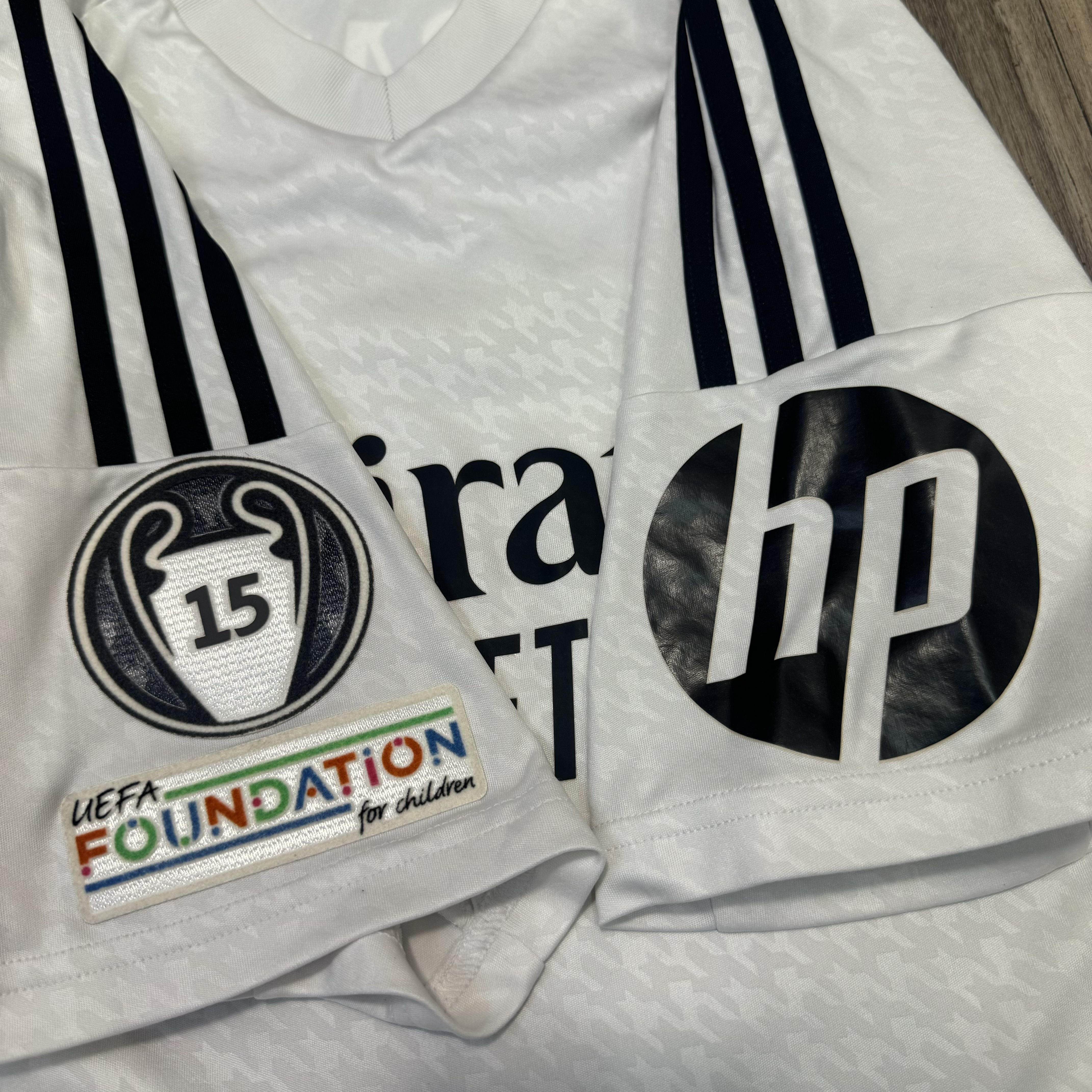 Real Madrid 24/25 C/L home shirt #9 Mbappe