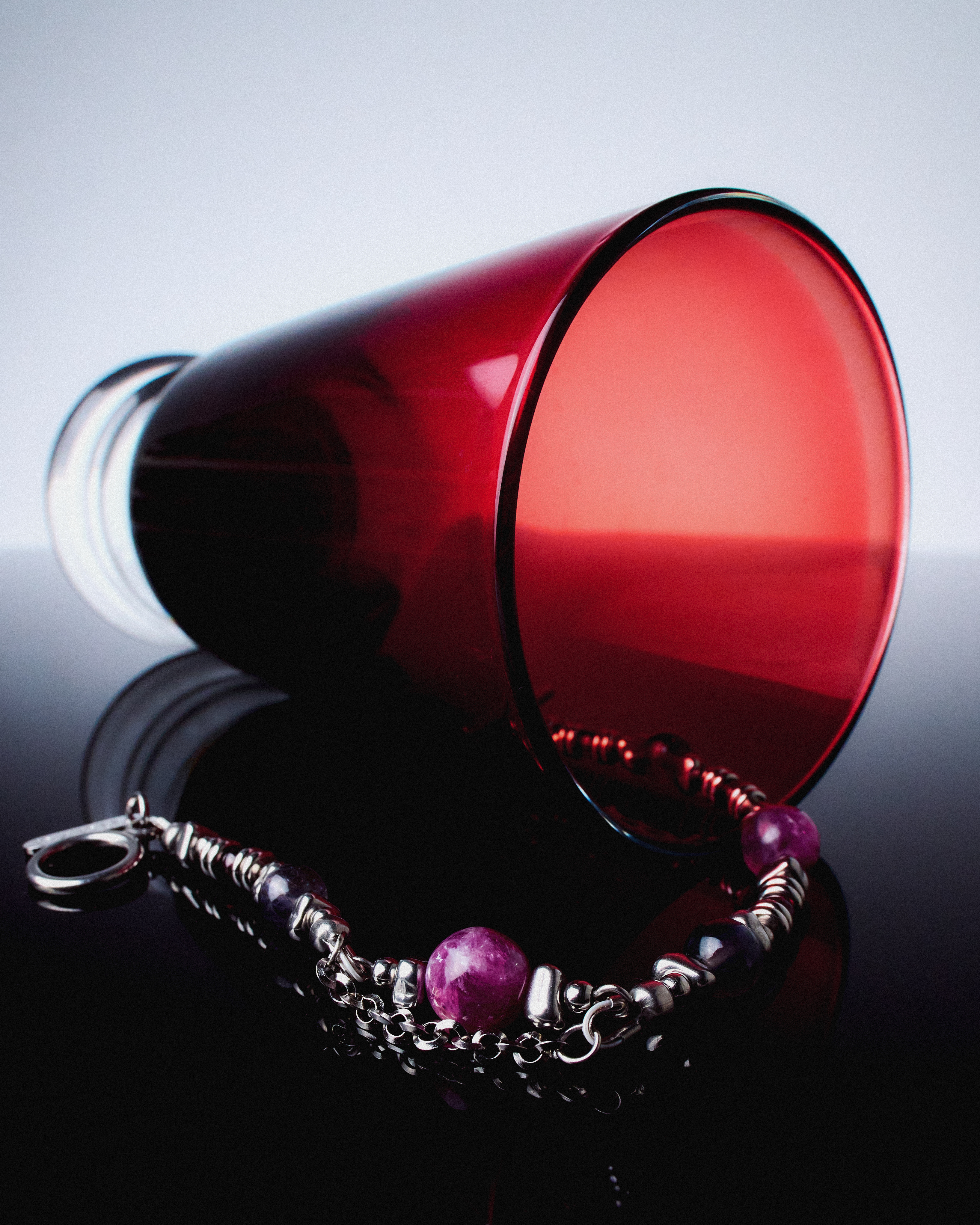 Crimson Notes Bracelet