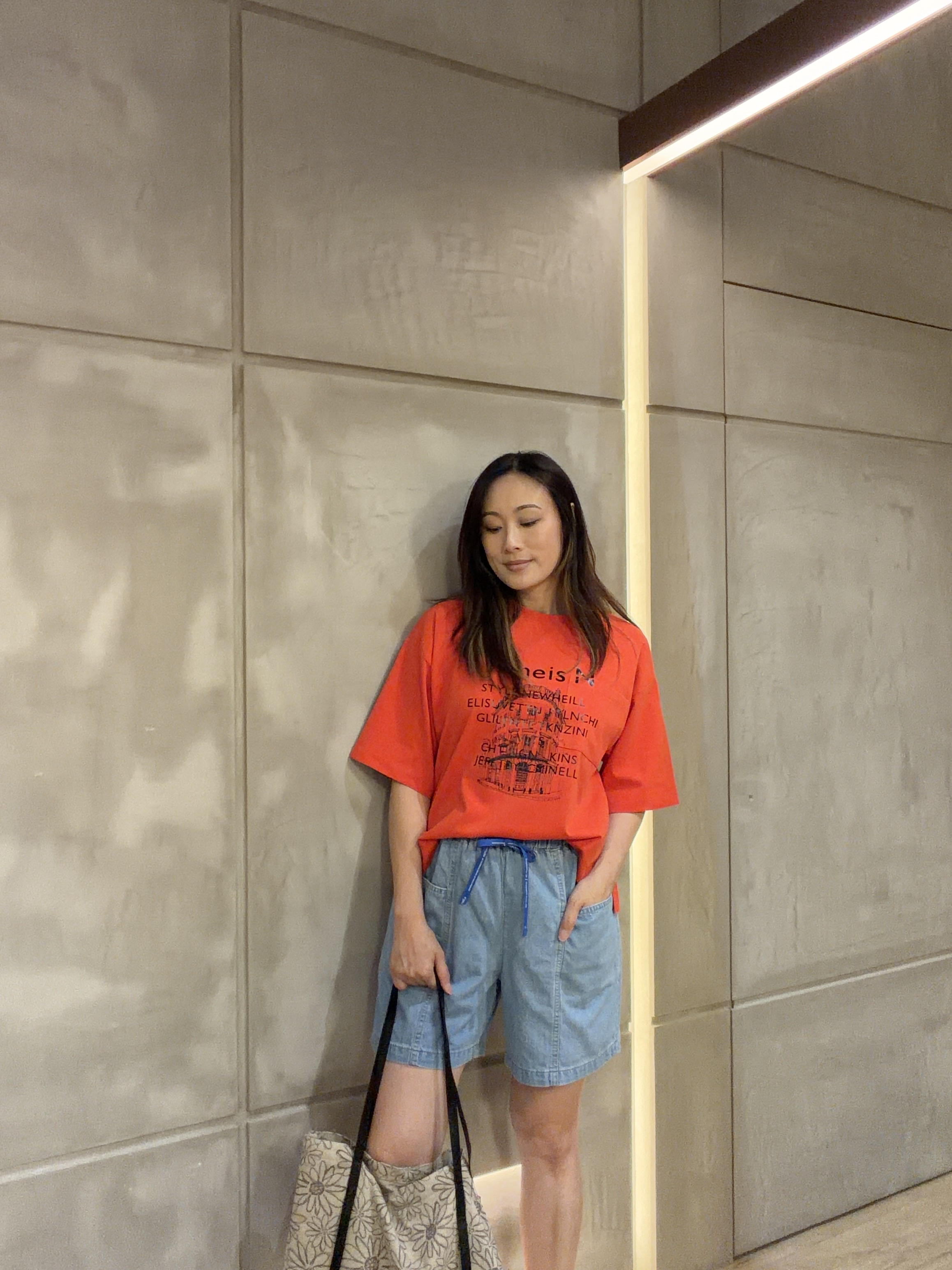 Colourful tee