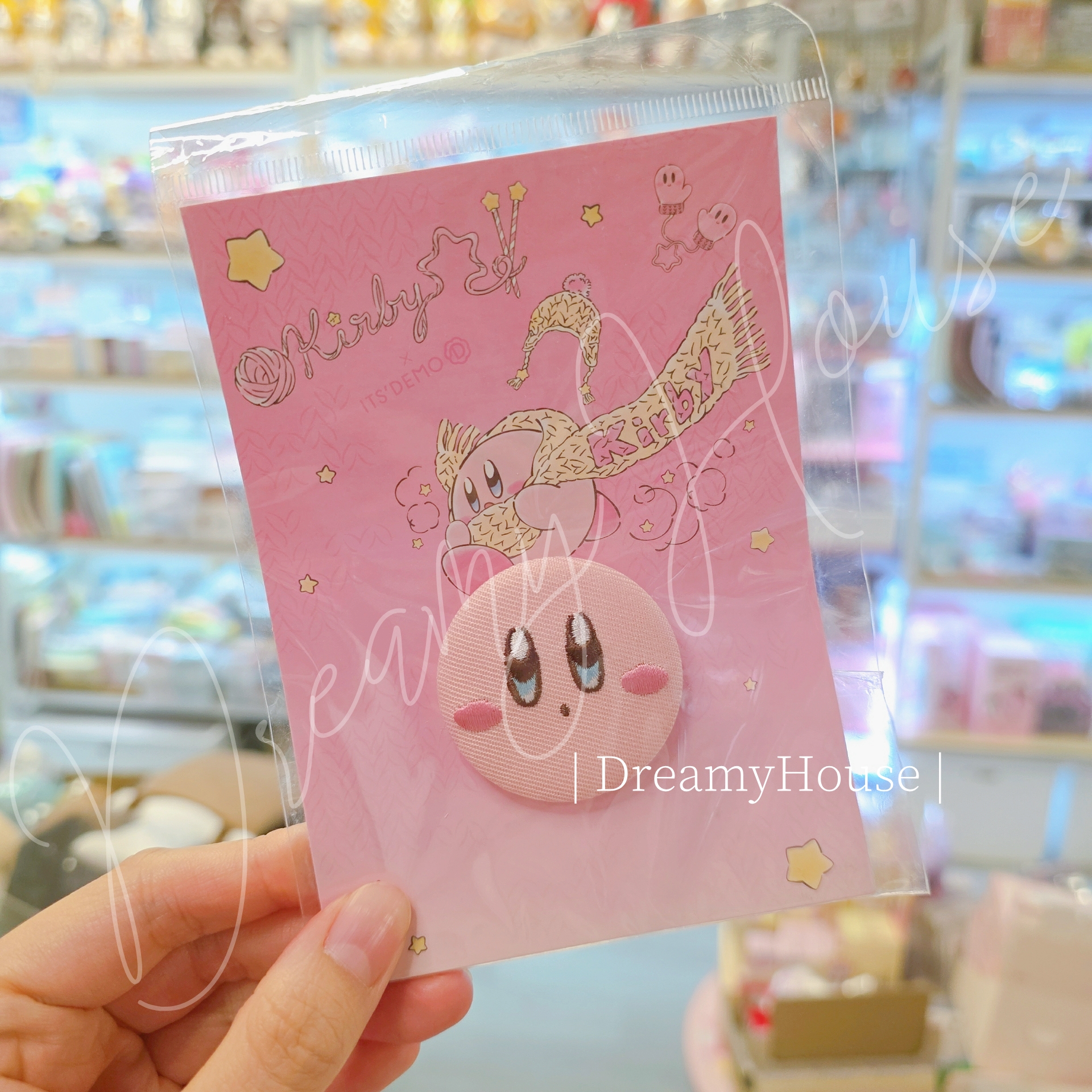 日本 Kirby x ITS'DEMO 刺繡襟