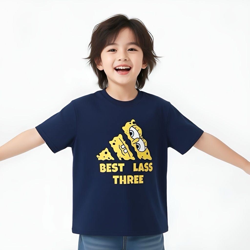 日系大小童3色summer tee