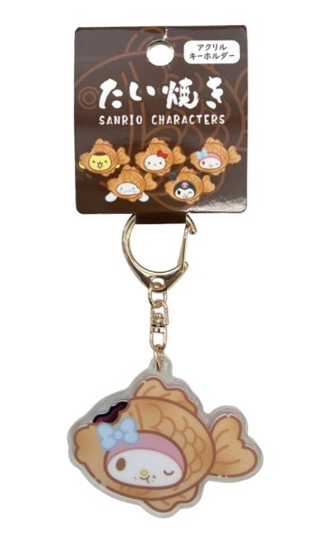 Sanrio-鯛魚燒亞克力掛件 -My Melody