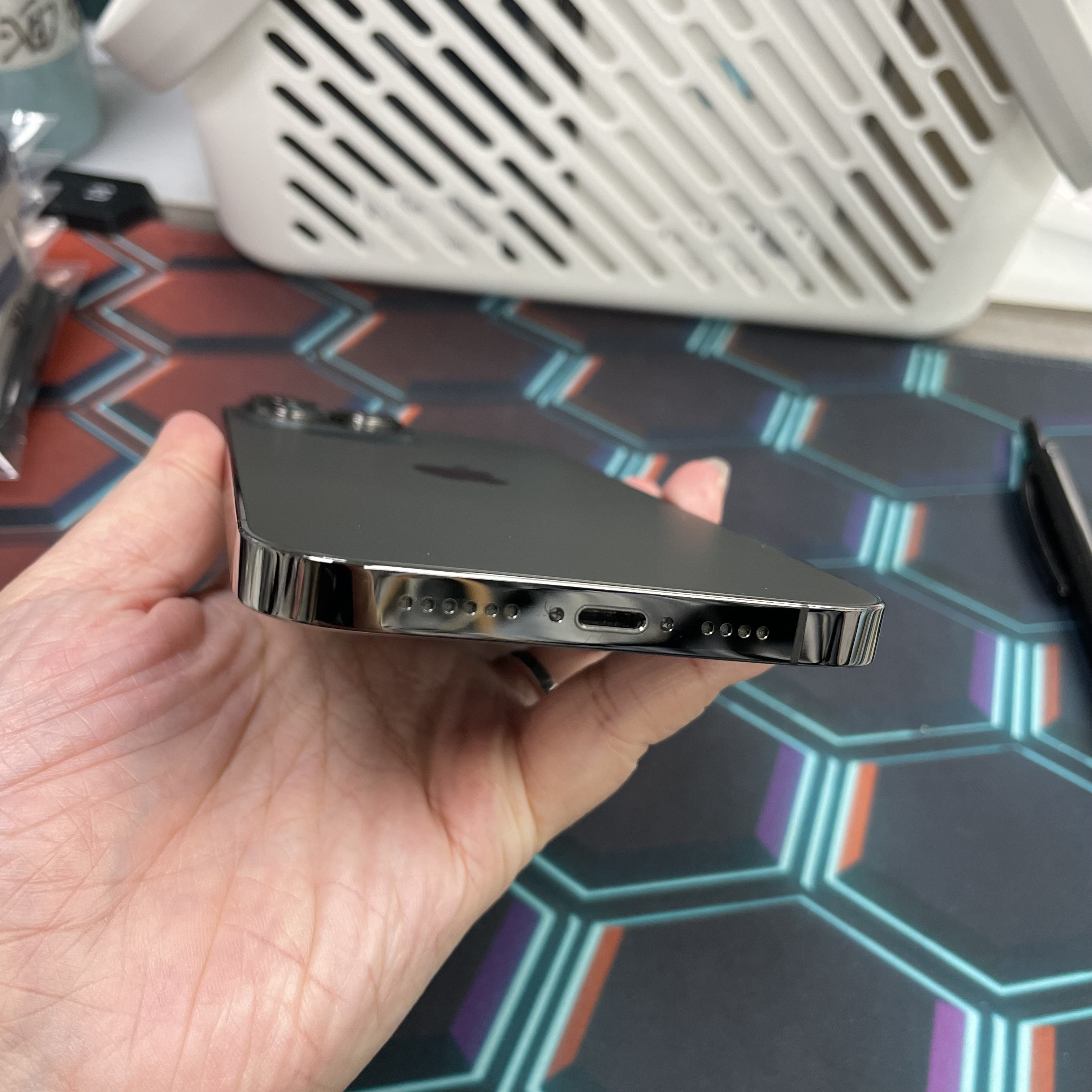 *8229 13 Pro max 完美機 256GB 電100 黑色 black