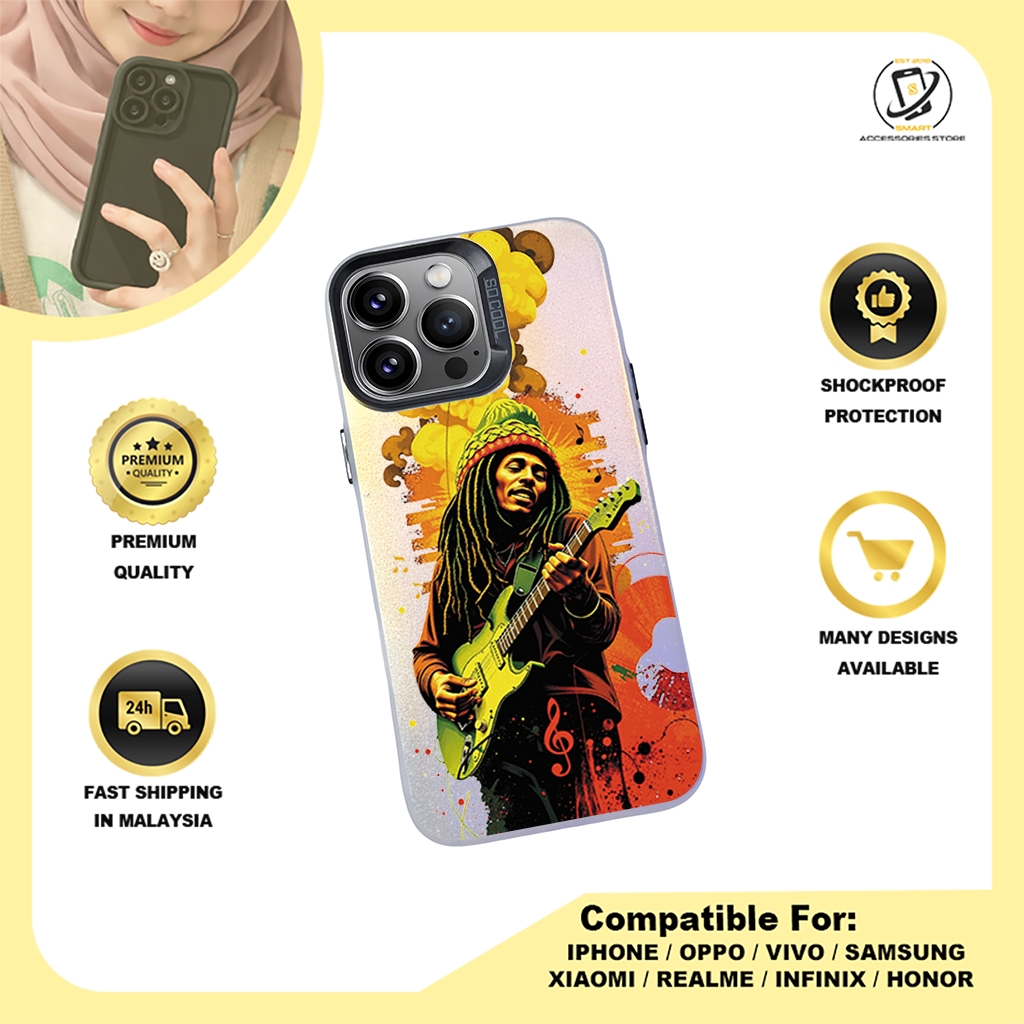 IMD CASE PHONE FOR INFINIX - DESIGN BOBMARLEY