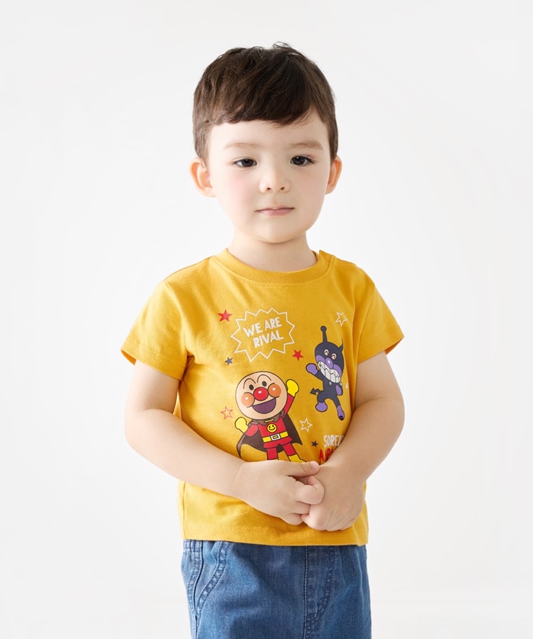 ☀️代購預訂 台灣直送☀️正版授權 麵包超人人物印花純棉短袖T恤