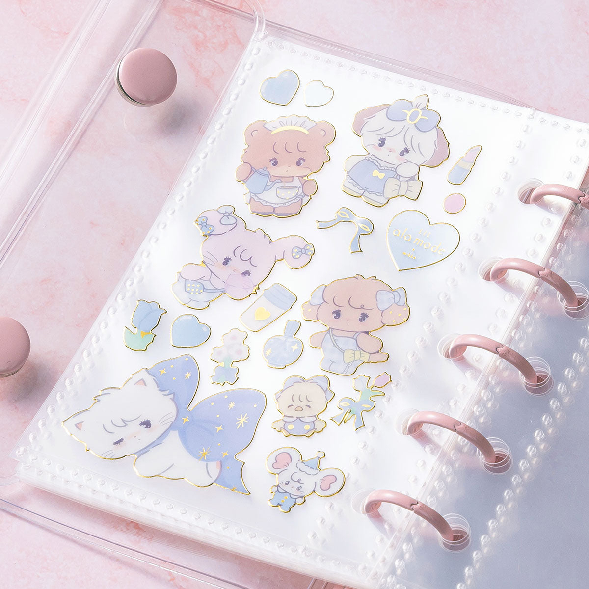🎀【預訂】Lil ala mode ❤︎ mikko 貼紙 Blue
