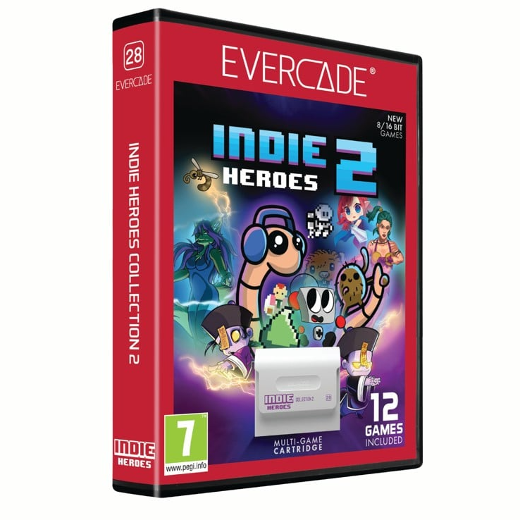 Evercade Indie Heroes Cartridge2 (R28) RETRO-0040