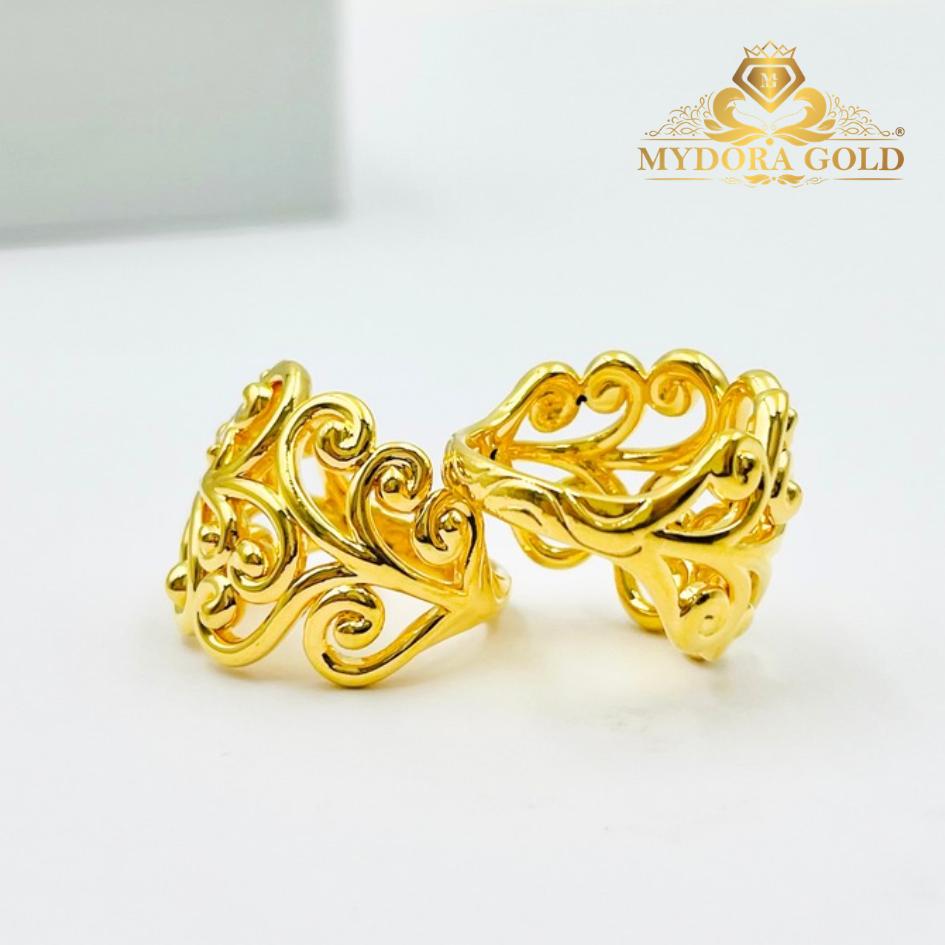MYDORA Cincin Tiara Jawa Klasik (5G) l EMAS 916/22K