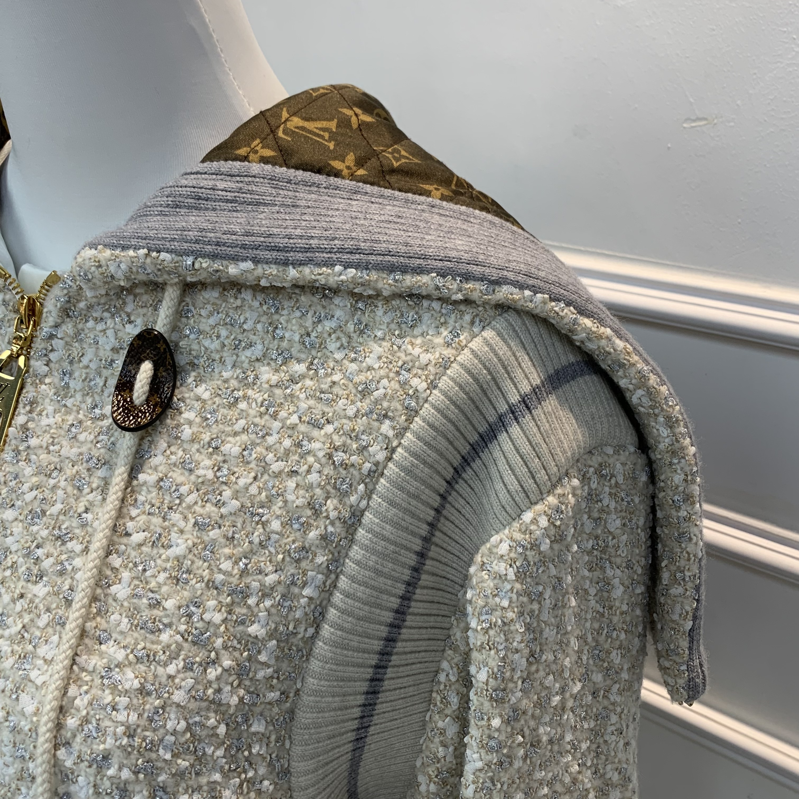 LV小香風外套棉服外套 劉亦菲同款❤️‍🔥