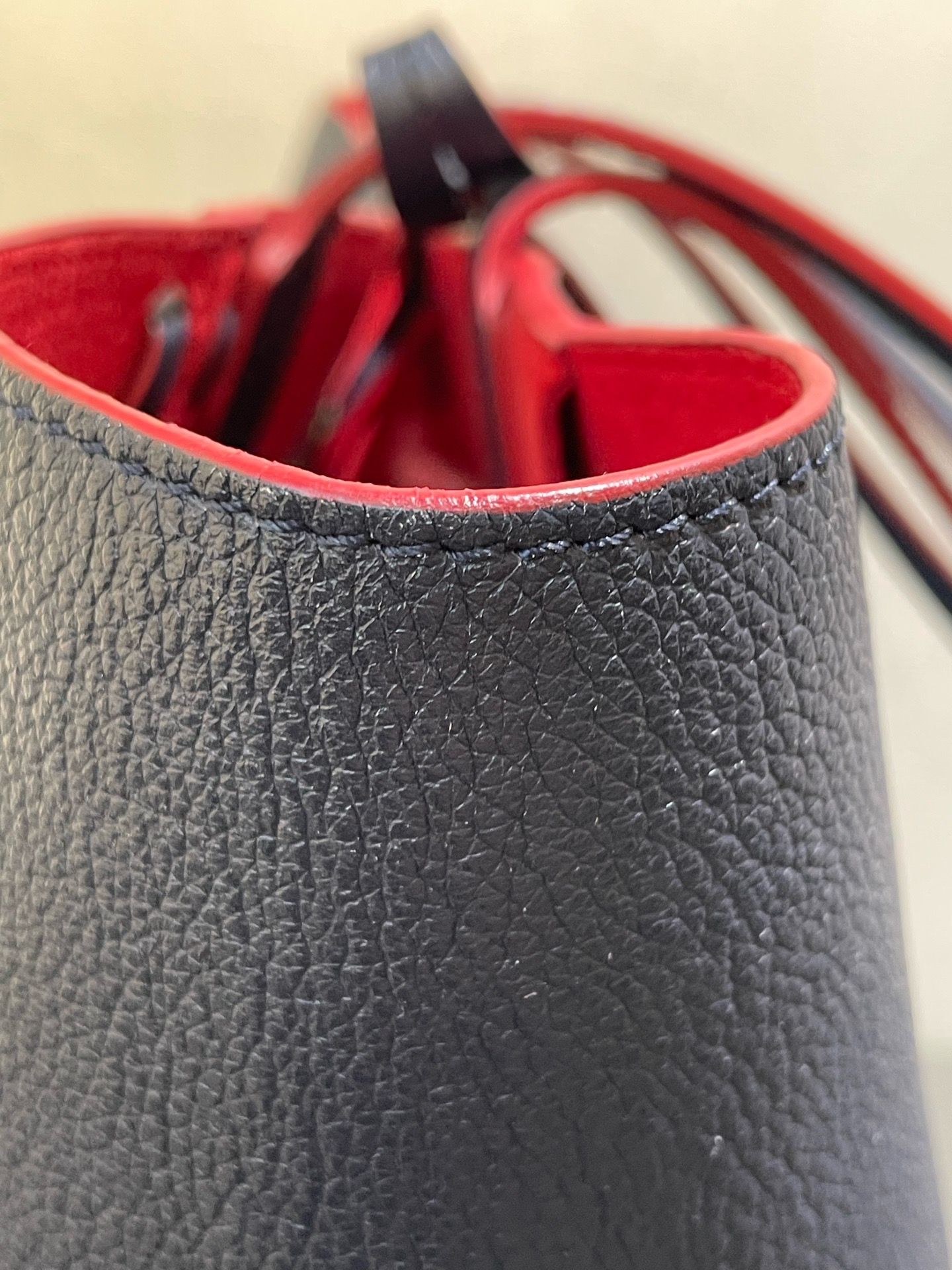 【預訂貨品】LV 限量編織深藍色全皮 Lockme tote 