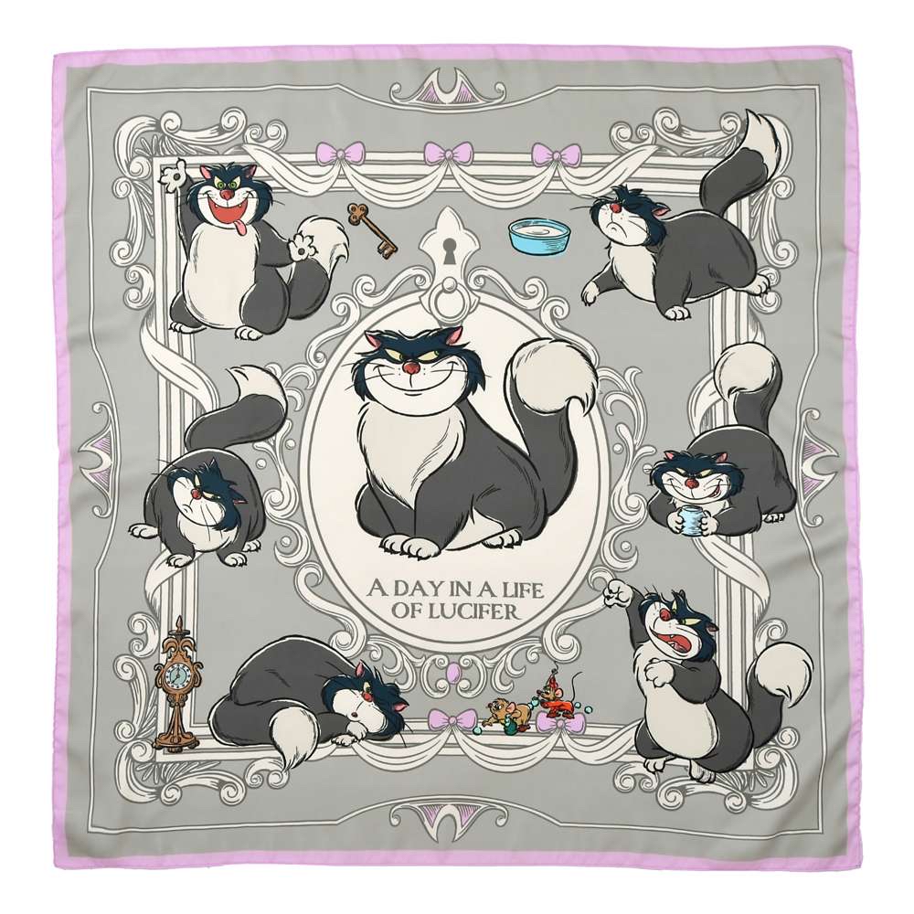 🎀【預訂】Disney Cat Day Lucifer Scarf