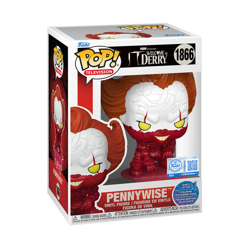 📦訂購 美國代購 Funko POP! IT Pennywise (Shelf Sitter) Figure 模型