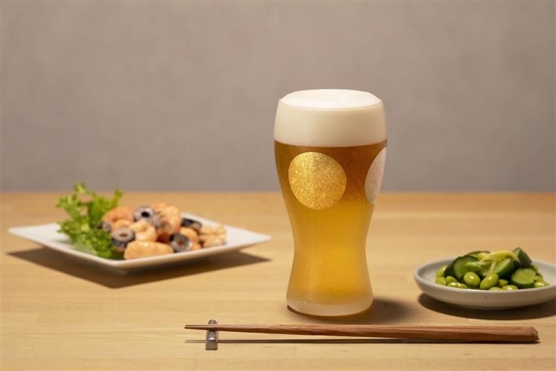 石塚硝子 日本制 日月 啤酒杯 - 380ml