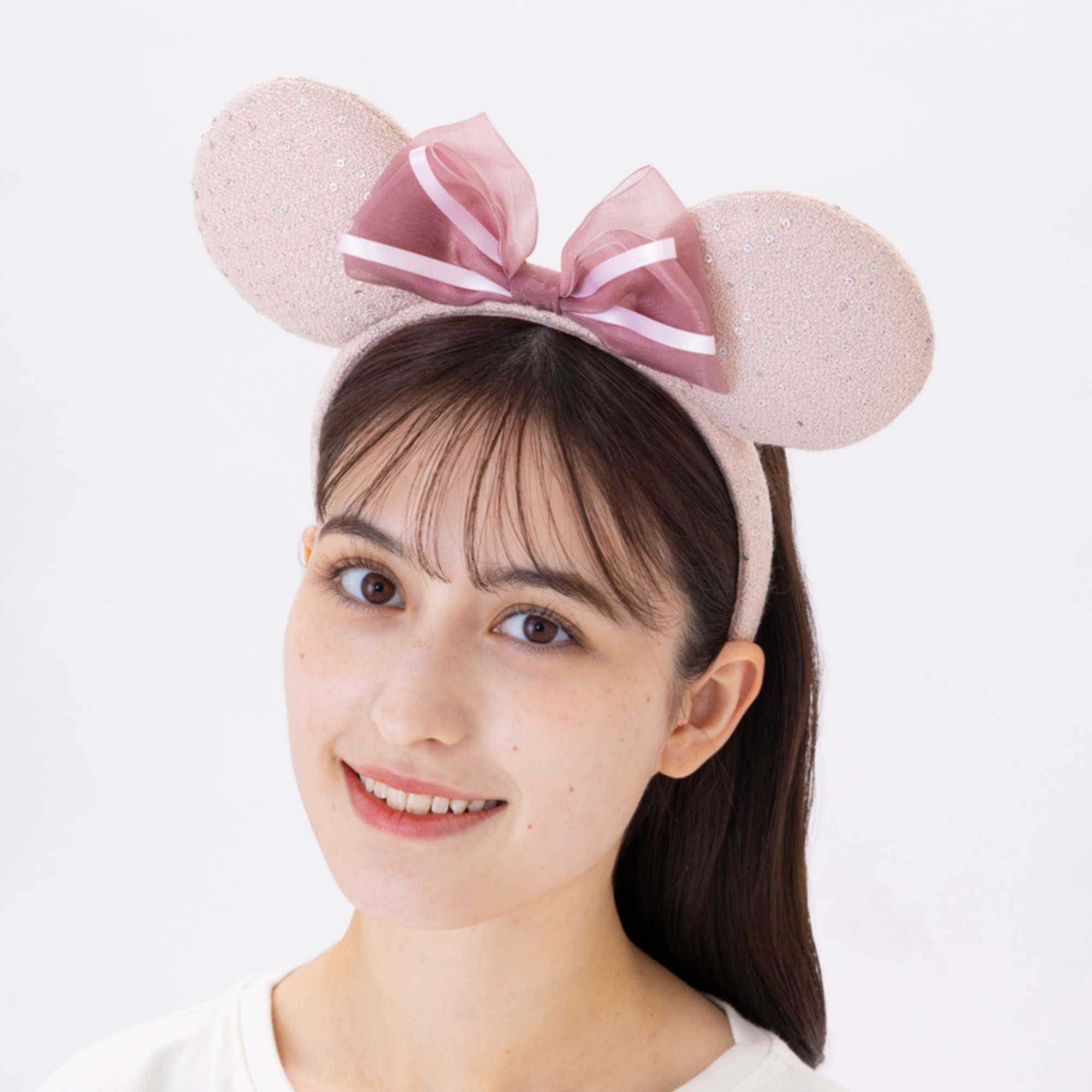 【預訂】TDR Ribbon 頭箍 (pink)