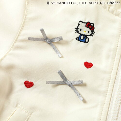 🆕【⭐訂購⭐】🌀 🇯🇵 日本直送🇯🇵 #Sanrio 刺繡蝴蝶結 荷葉邊下擺 撥水加工風褸［2款選］🌀[ELBA-0021][260217]