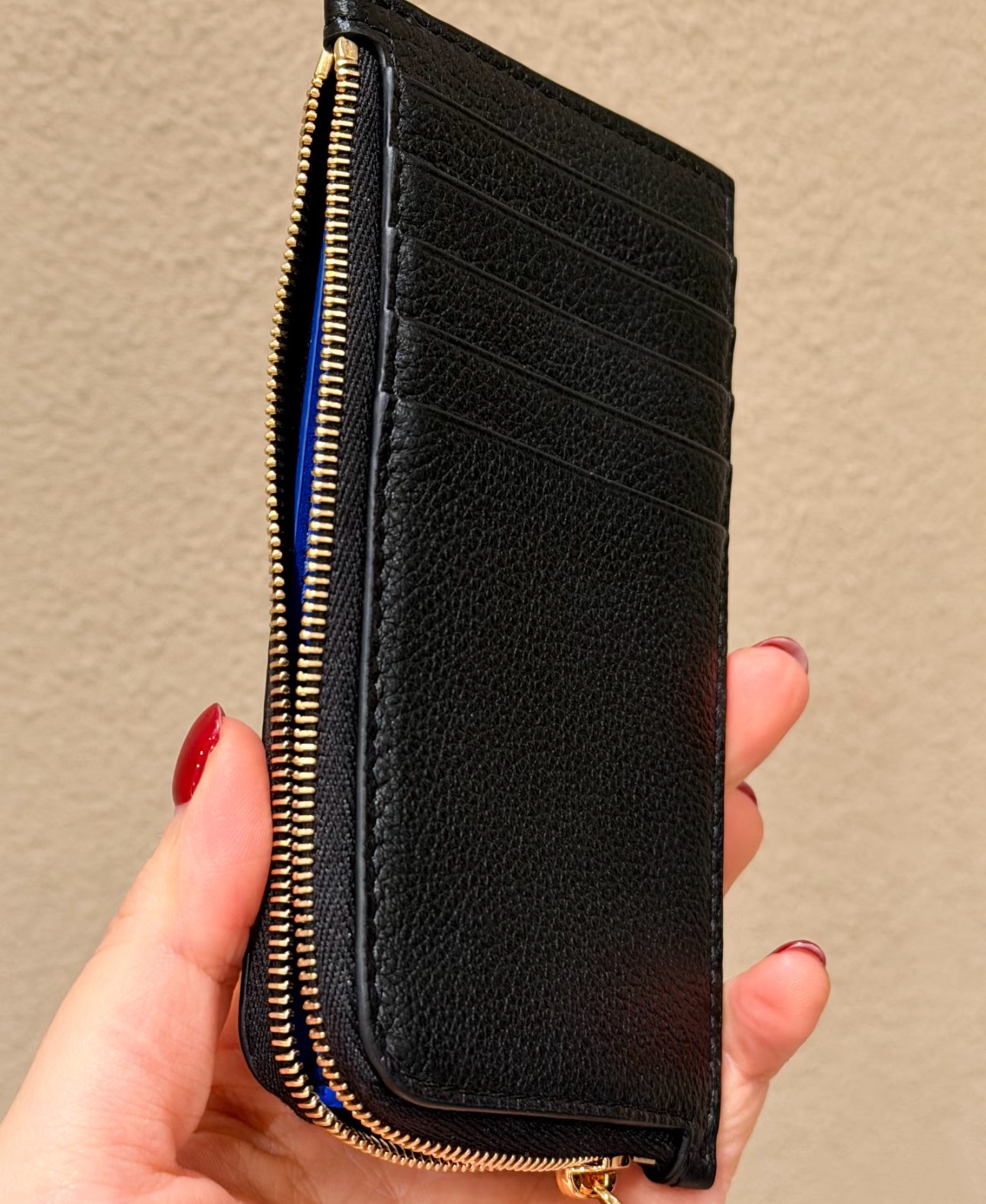 訂貨📮 Celine 新款 牛皮拉鏈銀包/Cardholder Size 13.5x8x1cm