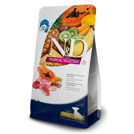 Farmina N&D 熱帶精選 PUPPY 羊肉 幼犬乾糧 1.5kg