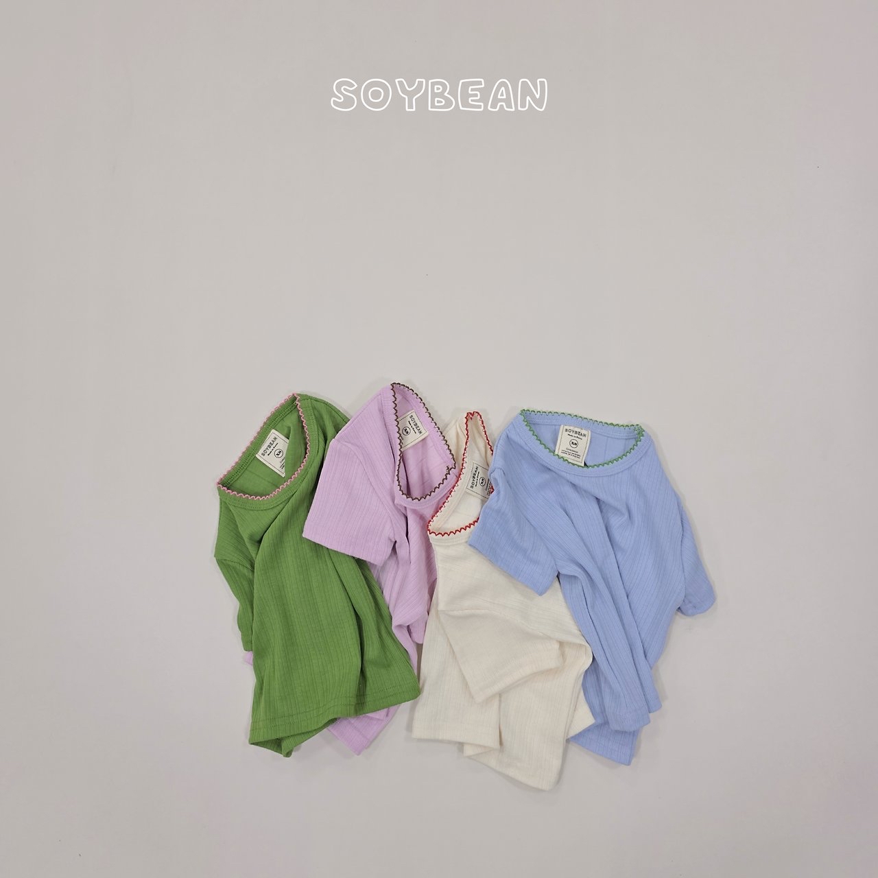 Soybean | soft T(Ivory M90-100/L100-110/Blue L100-110) 