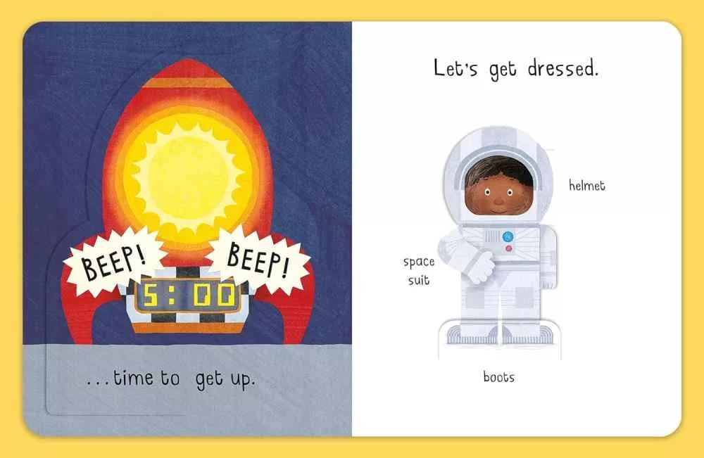 Busy Day: Astronaut : An action play book