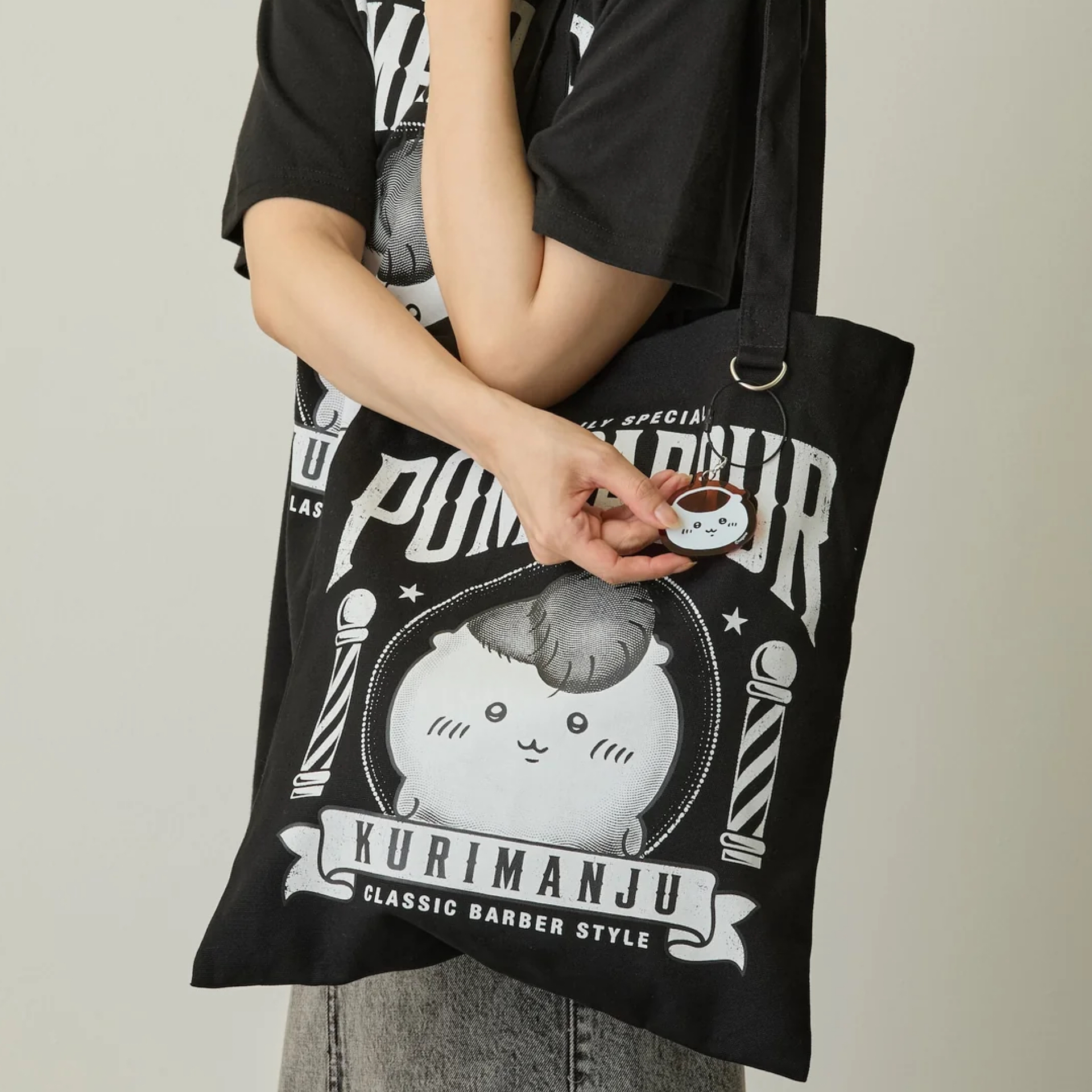 日本預訂📍日本栗子饅頭飛機頭造型Tote Bag