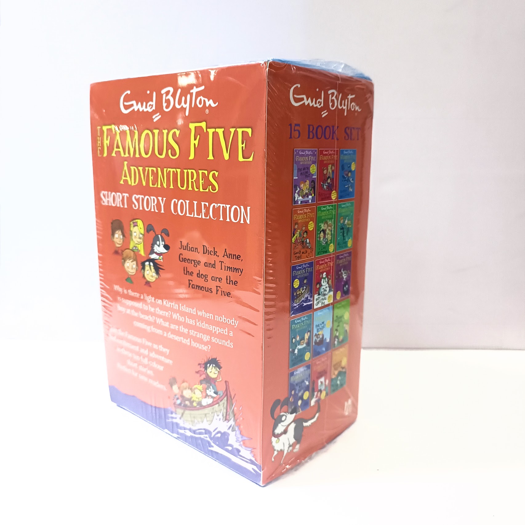 The Famous Five Adventures Collection Set (15 books Colour Short Stories)   by Enid Blyton | Enid Blyton Enid Blyton 五個小伙伴歷險記  | B407