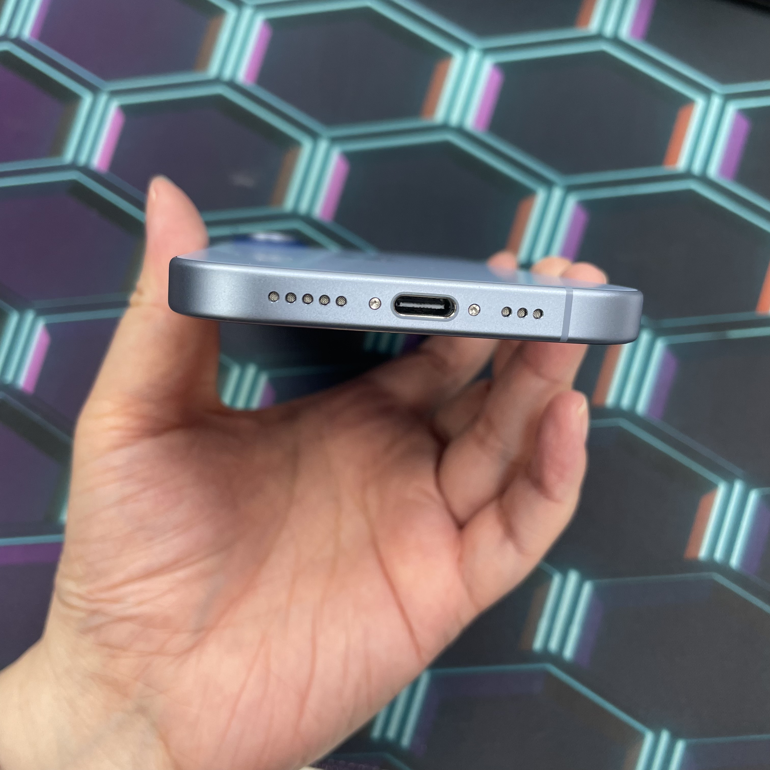 *6229 17 完美機 256GB 電100 藍色 blue