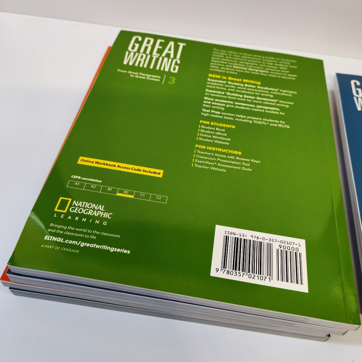 The Great Writing Series Fifth Edition | NATIONALGEOGRAPHIC LEARNING| F-5新版美國國家地理大寫作第五版  寫作教材    N19