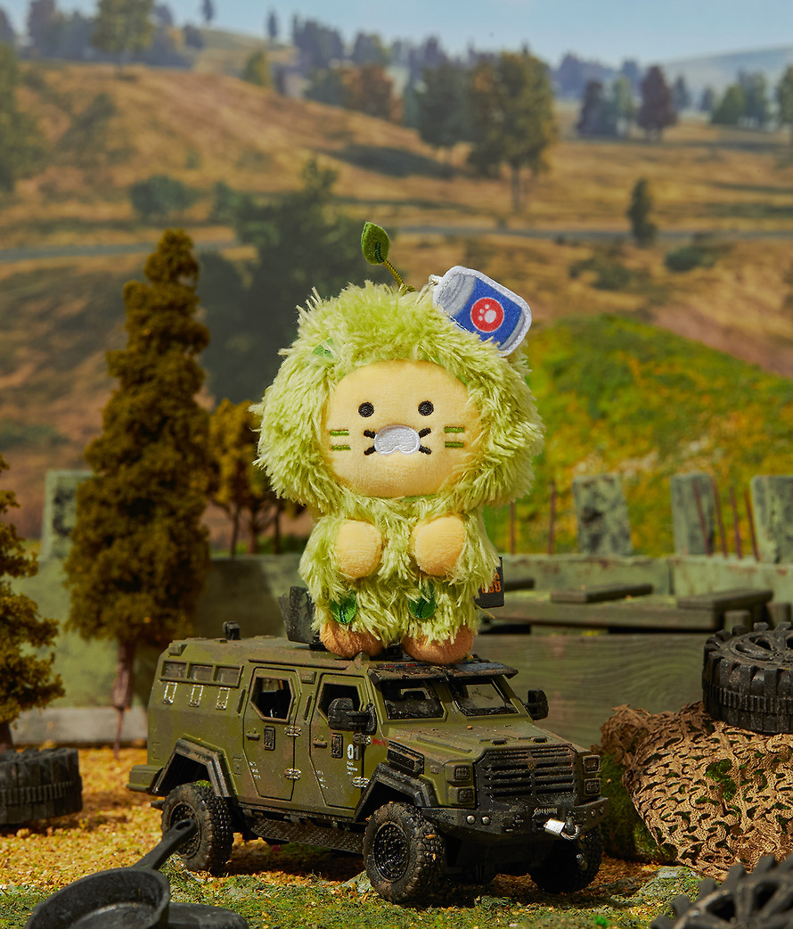 PUBG Battlegrounds X Kakao Friends 公仔鎖匙扣_Ryan 春植 Jordy