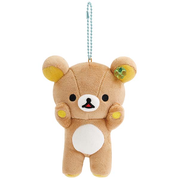 RK 鬆弛熊 3小熊 十年 吊飾公仔 啡