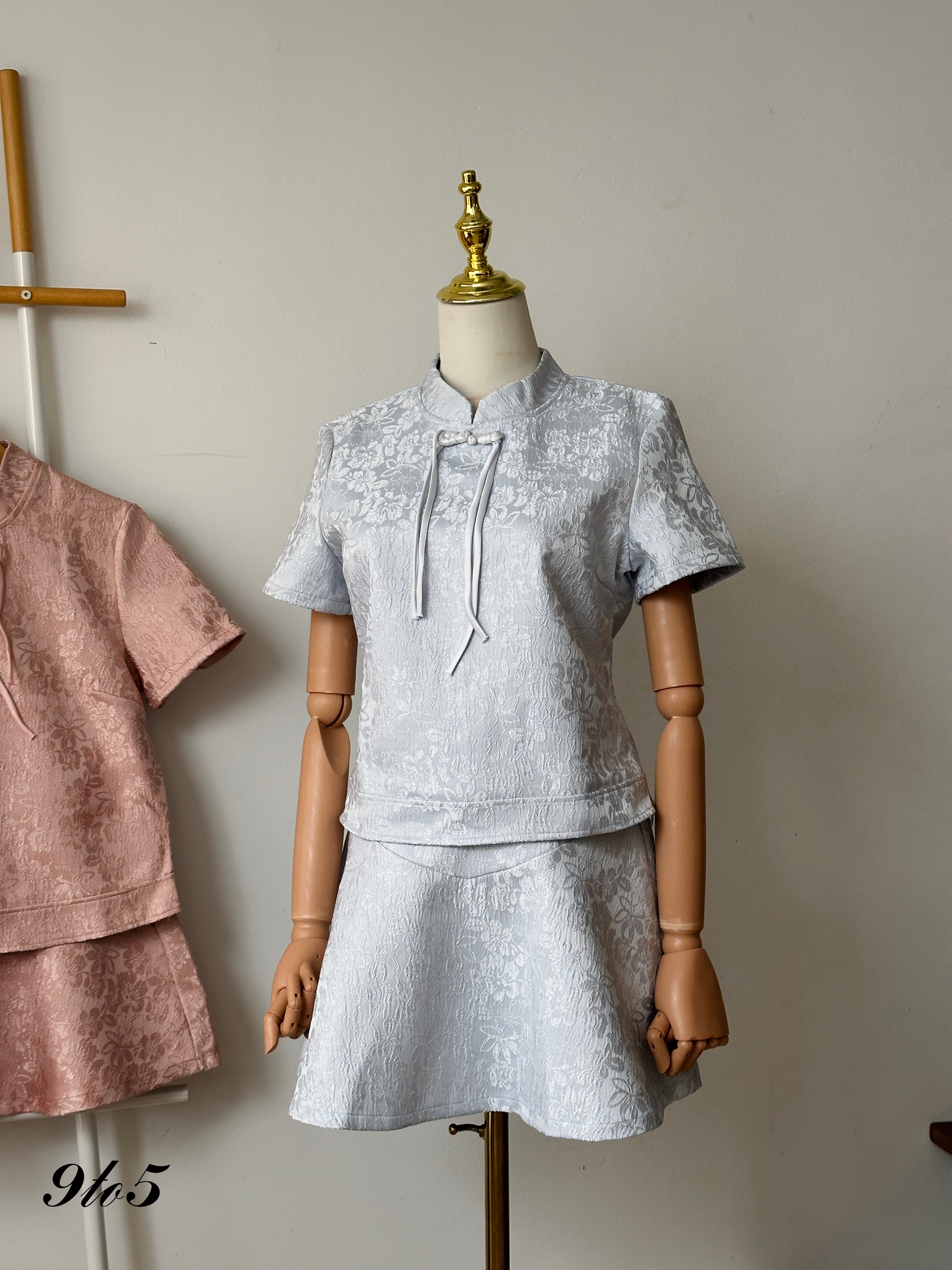 D2306 Cheongsam Matching Set - 3 Colors