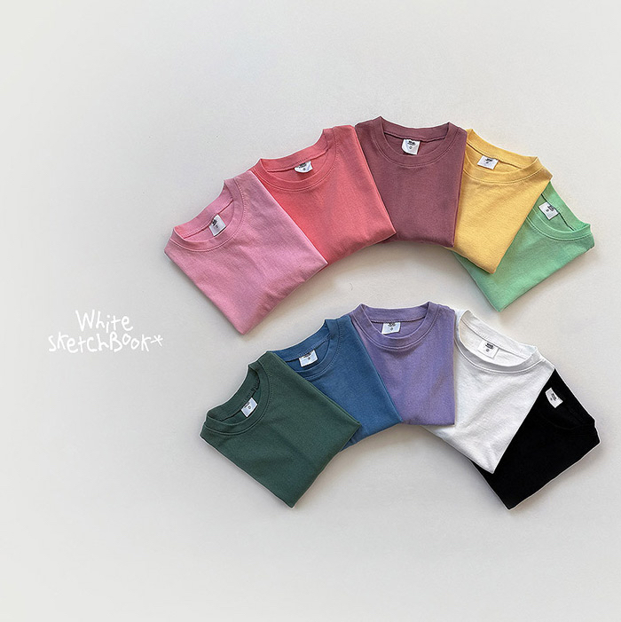🇰🇷WhiteSketchBook tee
