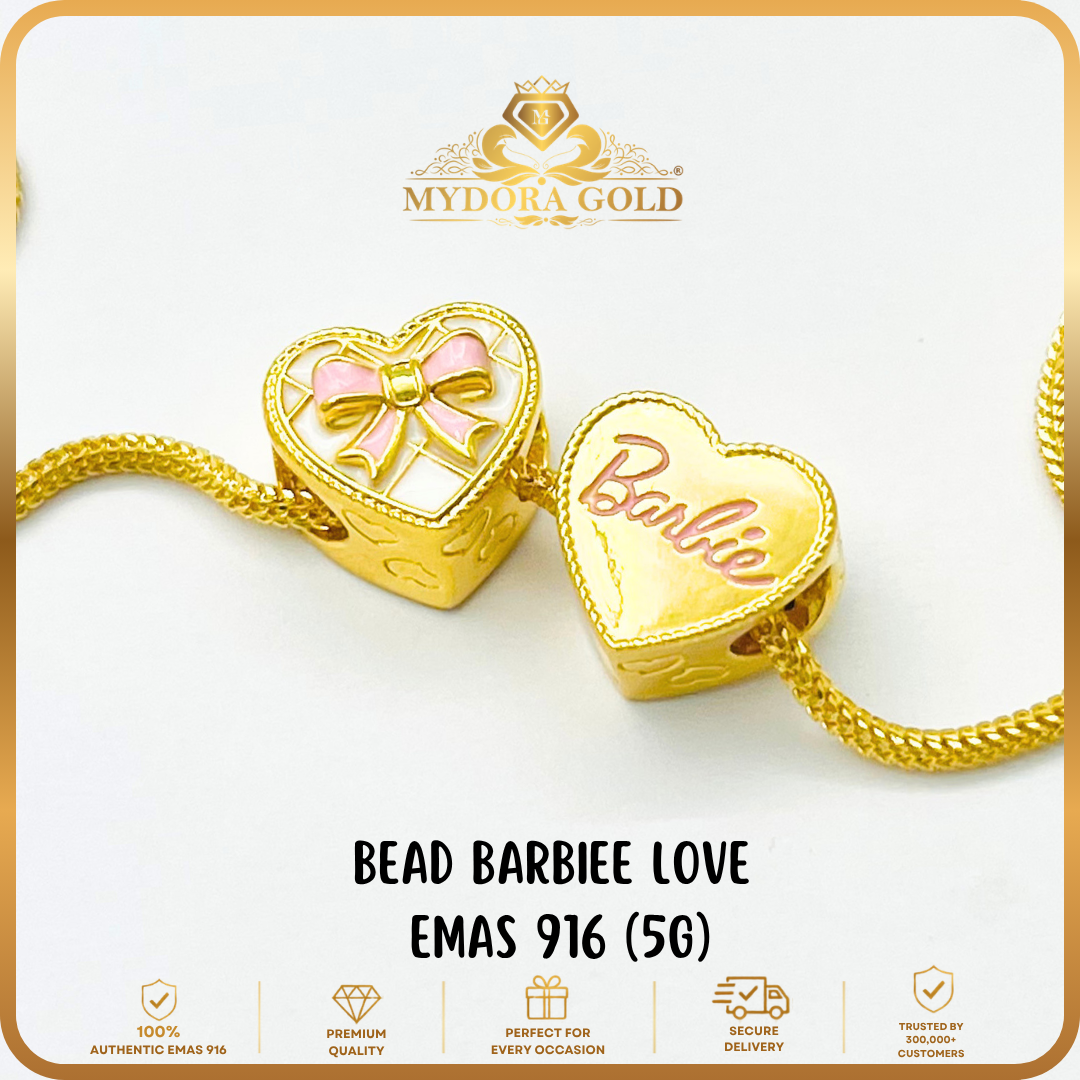 MYDORA Bead Barbiee Love (5G) l EMAS 916/22K