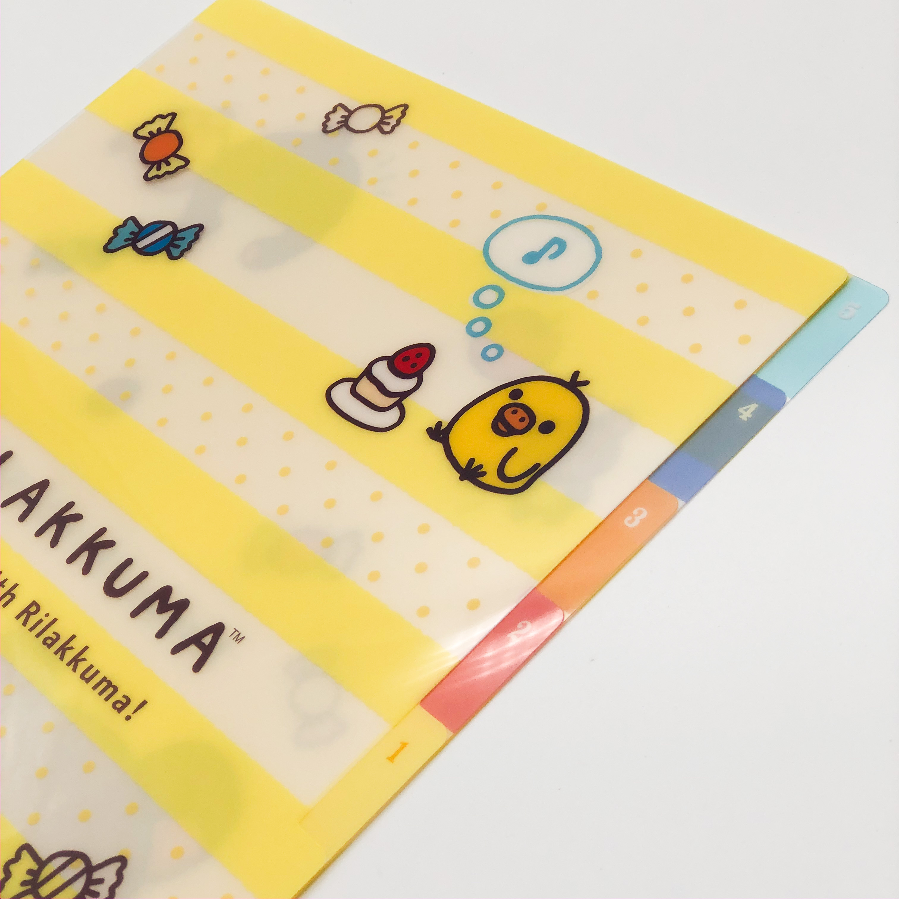 Rilakkuma  5分頁A4文件夾 (FY-11505)