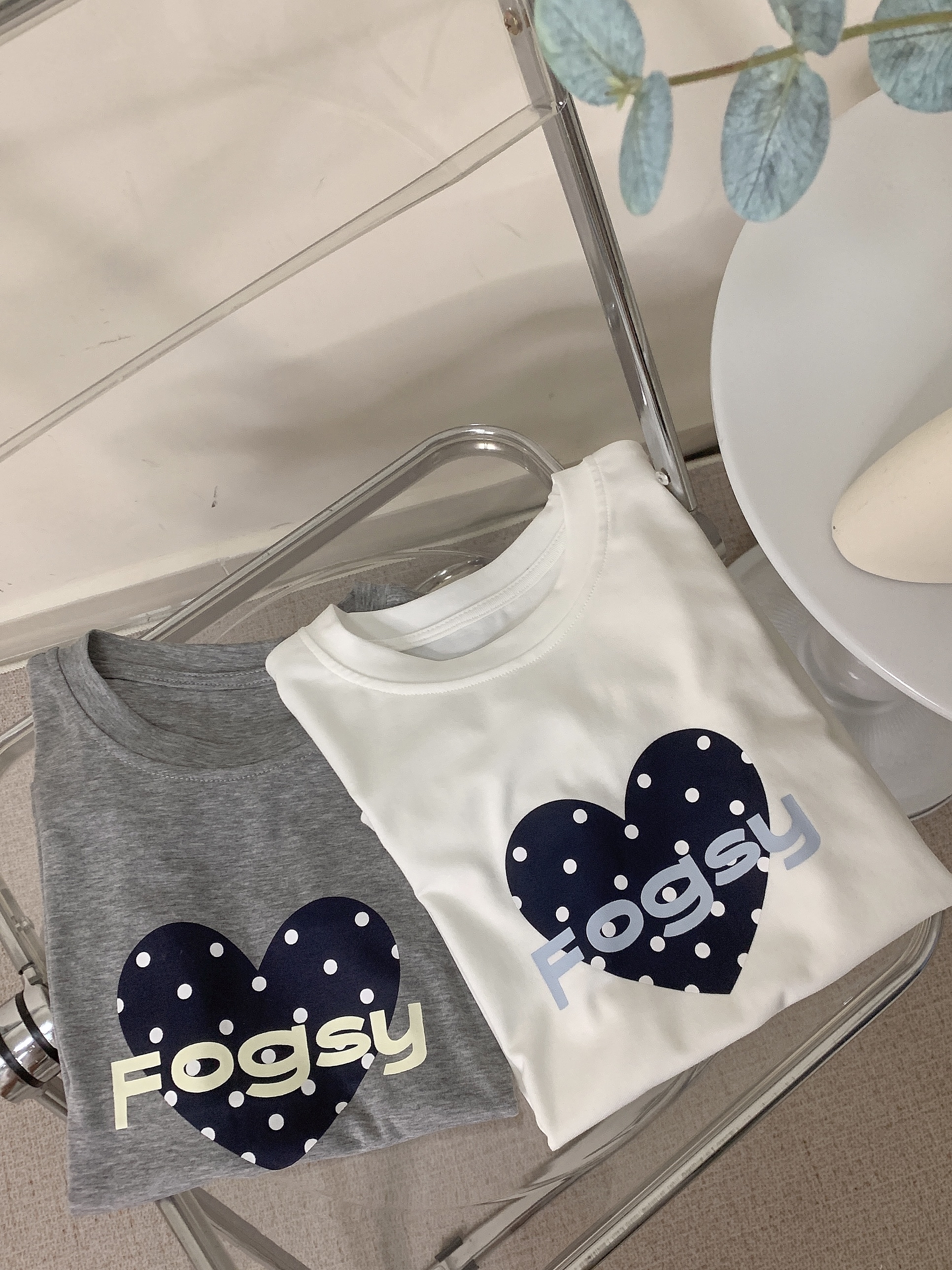 現貨》  心心波點Tee(兩色）