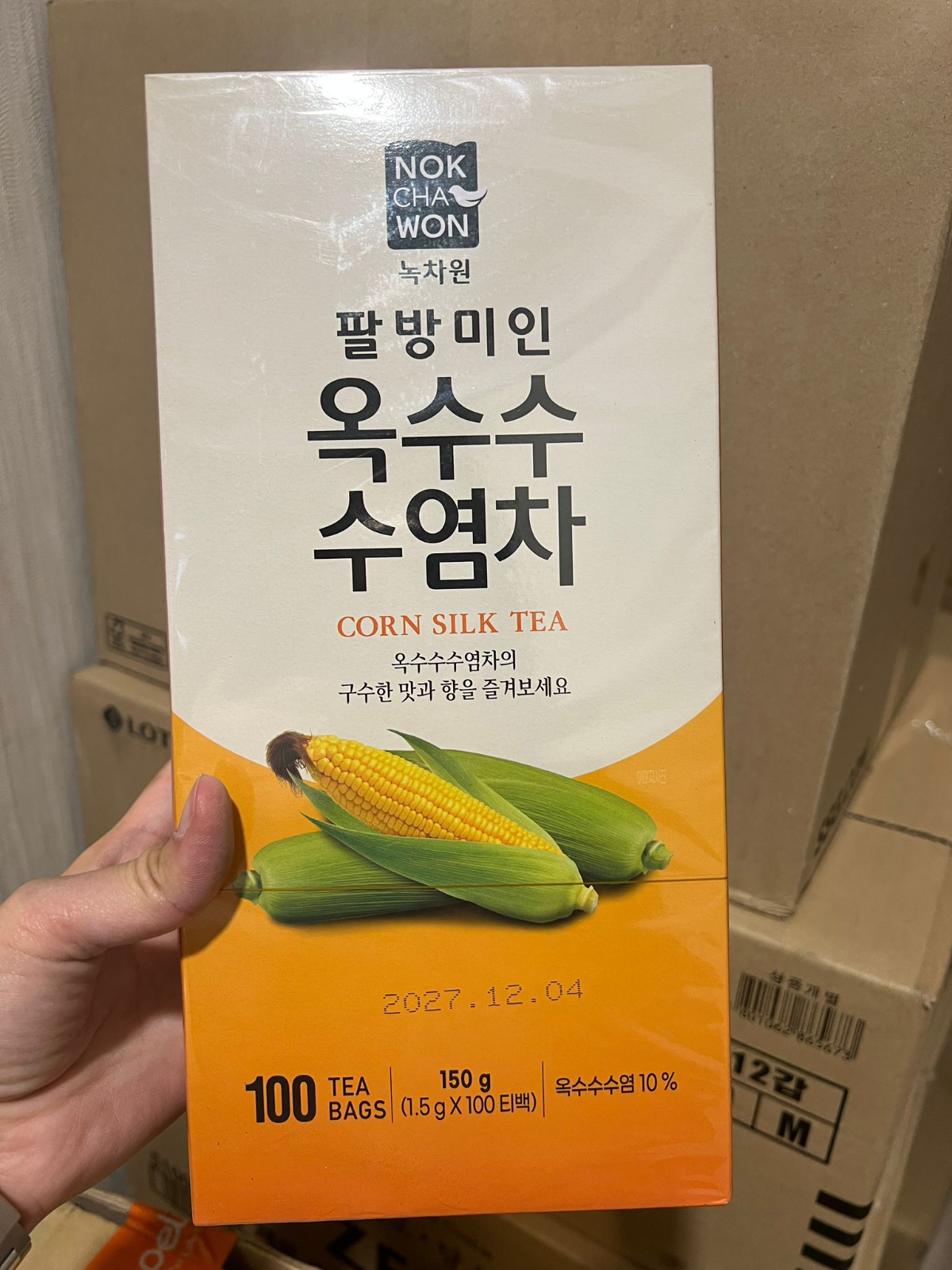 韓國綠茶園 🌽玉米鬚茶 100茶包