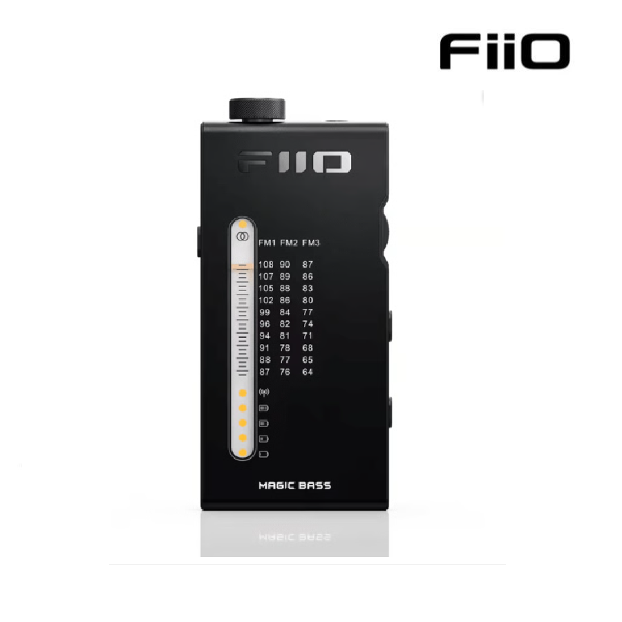 FiiO RR11 Portable HiFi FM Stereo Radio with 3D Bass and Analog Tuning