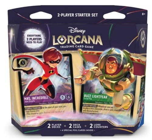 【預訂】Disney Lorcana - Set 12 Wilds Unknown 2-PLAYER STARTER SET