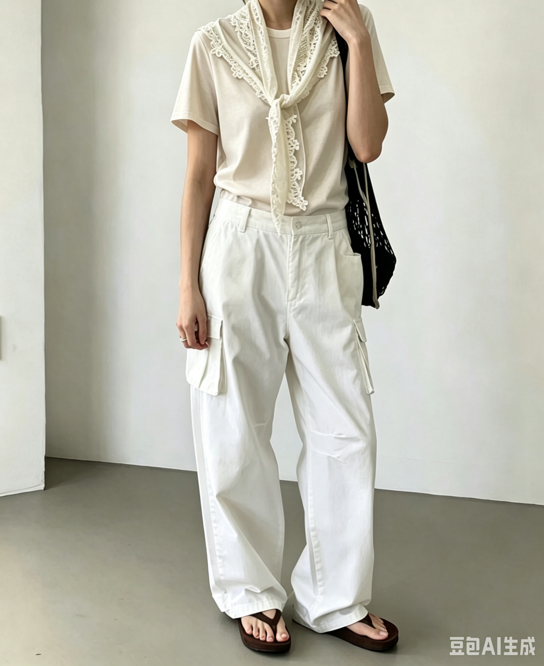 Top + scarf Set