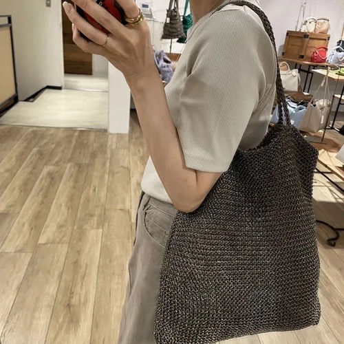 日本🇯🇵品牌cachecache 編織🧶🪢袋現貨😎😎