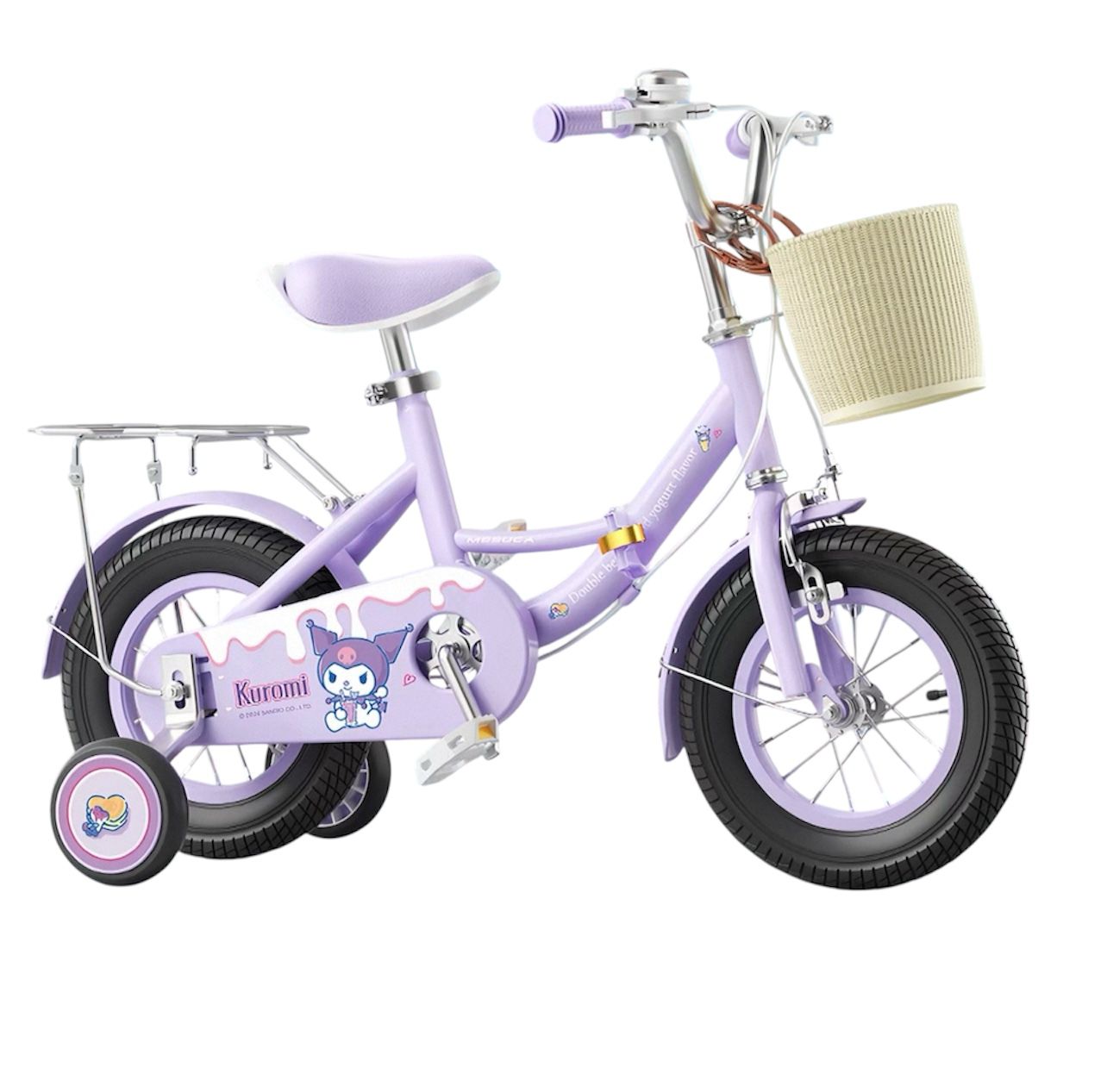 Kuromi 正版授權兒童摺疊單車