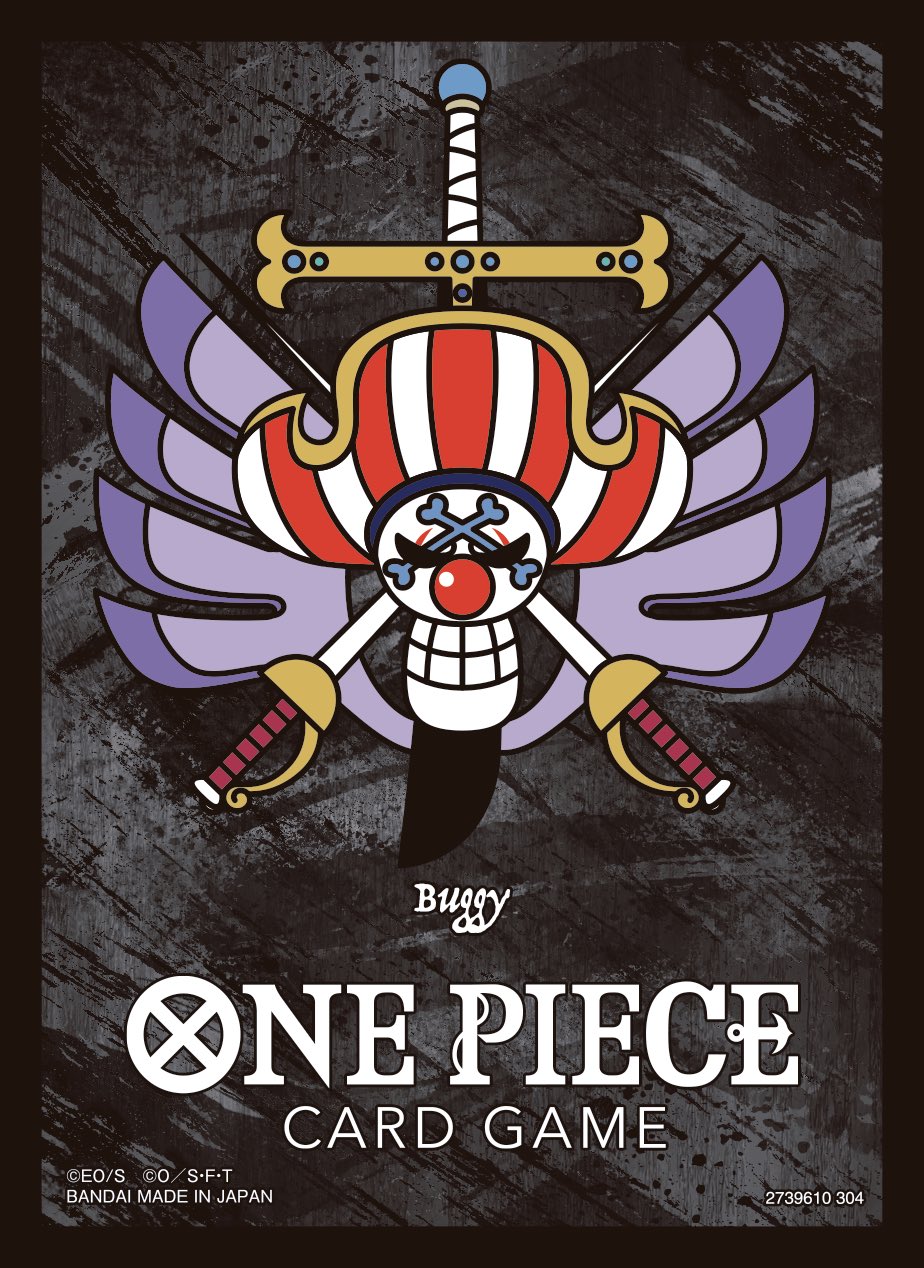 OnePiece 海賊王卡牌遊戲官方卡套 - 巴基 Buggy