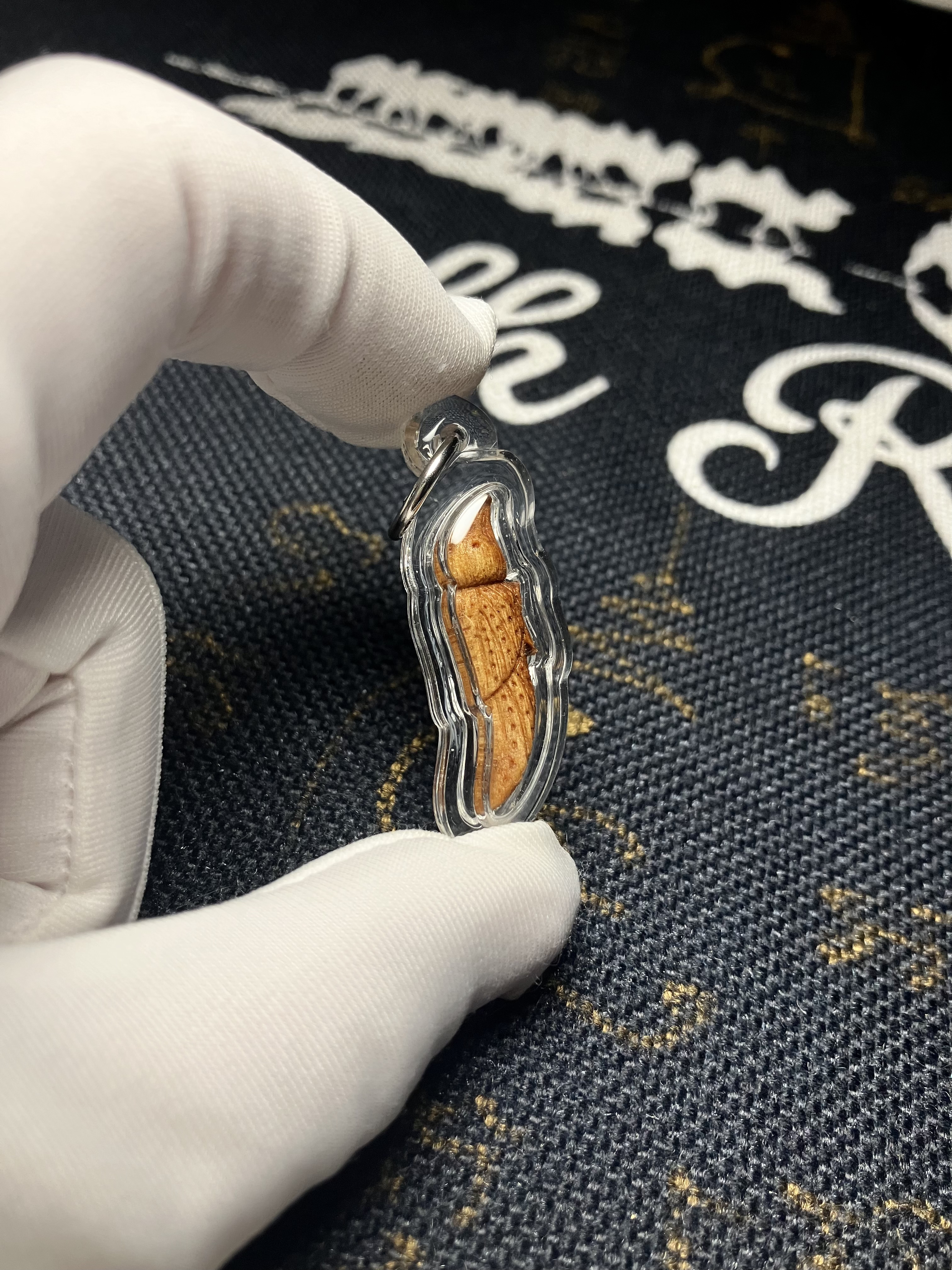 龍婆披贊  百年嫁龍神木 x 古法金舌人緣鳥🪵🕊️  附全高清防水殼｜師父親手寫符｜專屬經文及佩戴方法✨