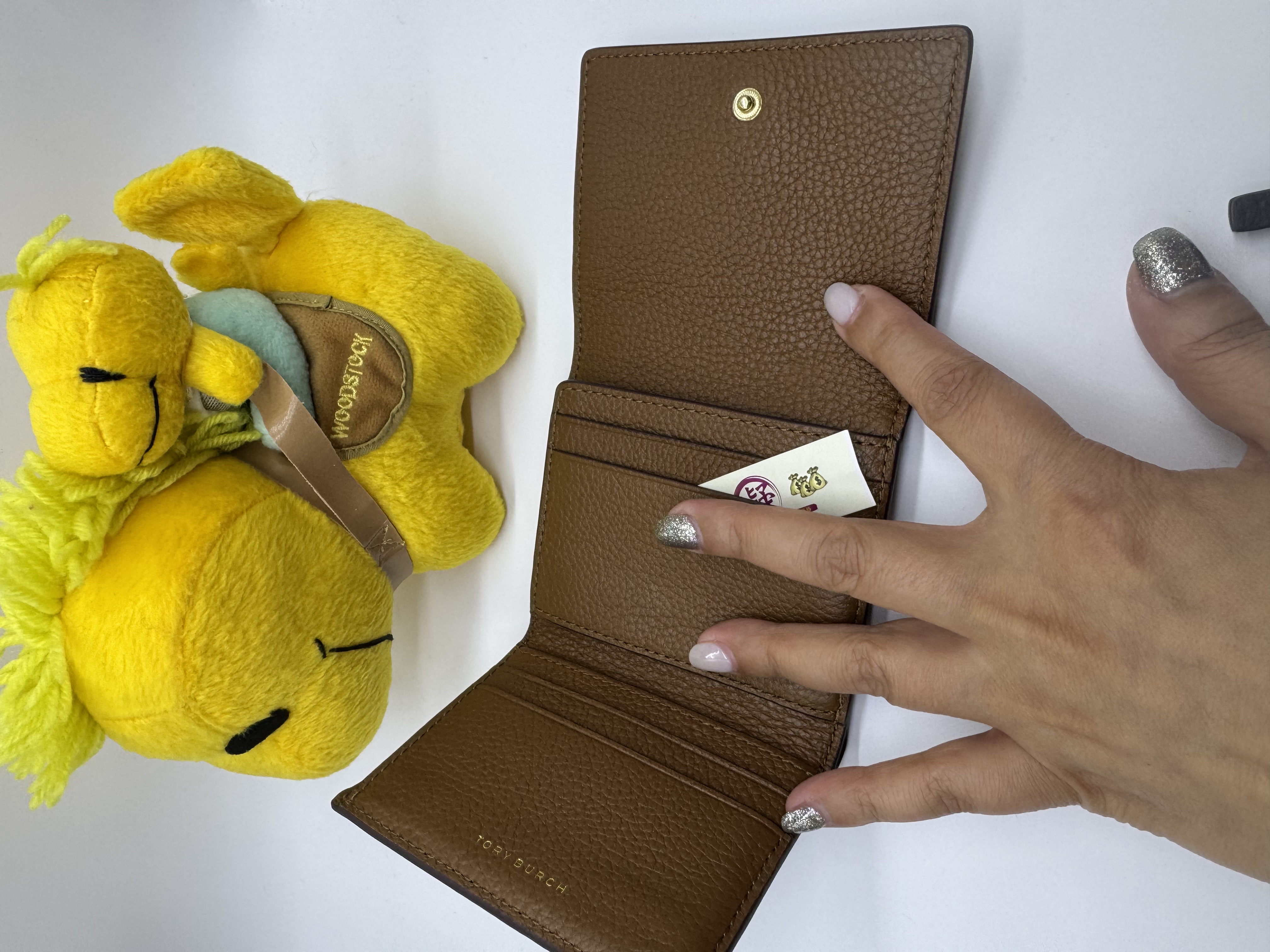 ✈️🇨🇦🇺🇸Tory Burch Outlet 荔枝皮🖤🤎通花Logo短銀包👛💳