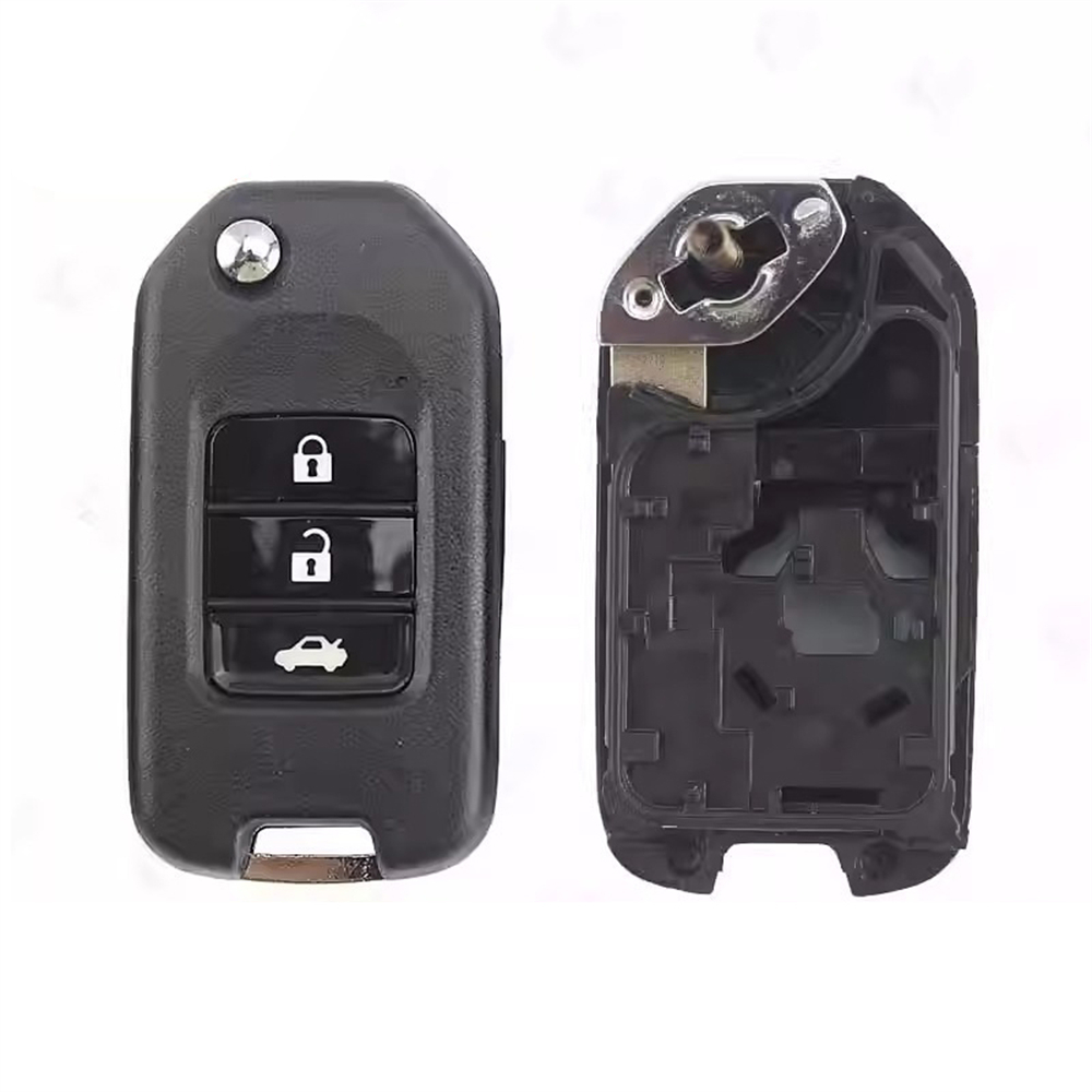 適用本田折疊鑰匙殼 本田凌派折疊殼A款-3鍵 UA0554