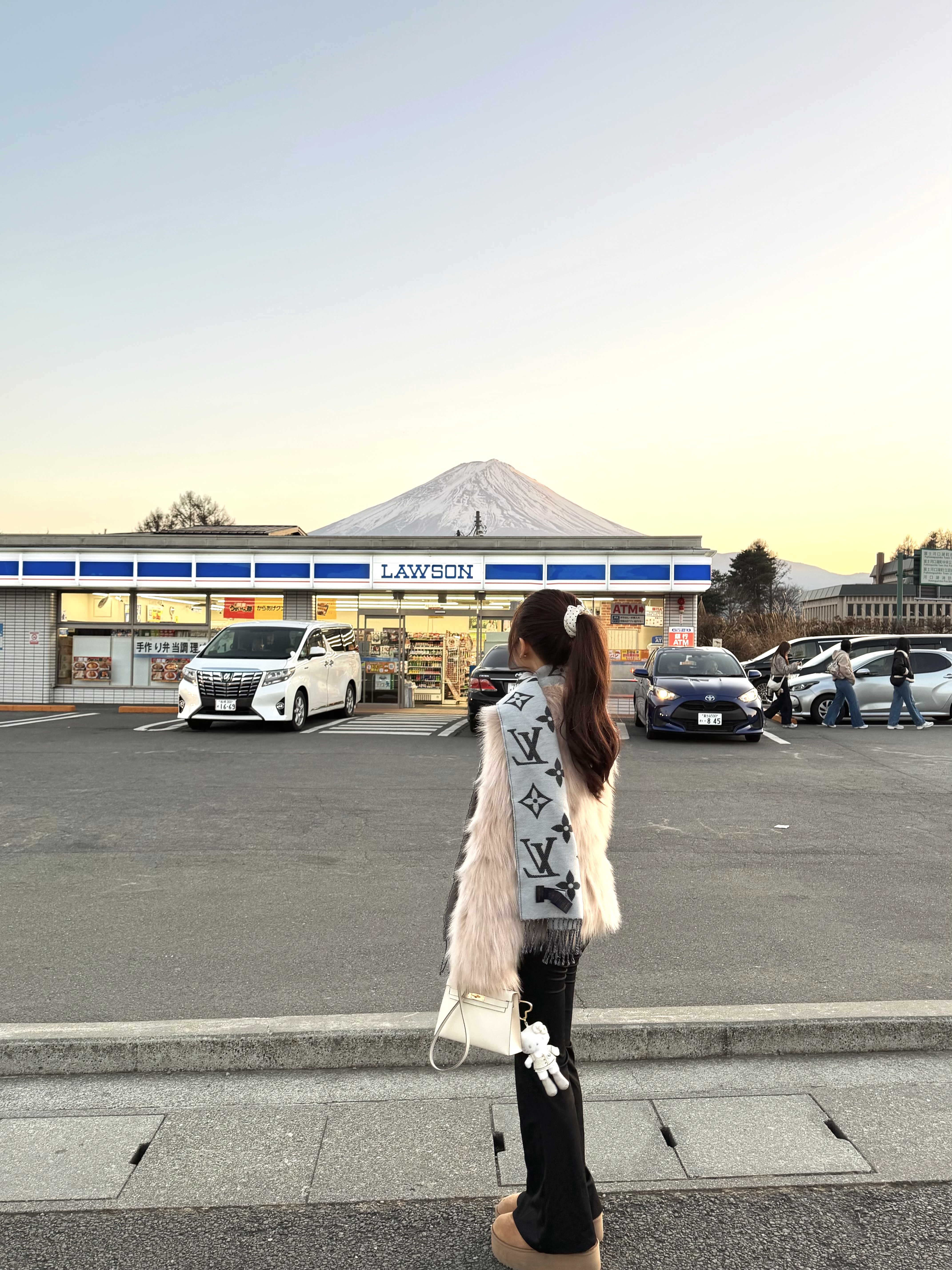 店主自留 韓國彷水貂毛皮草外套（高質量）